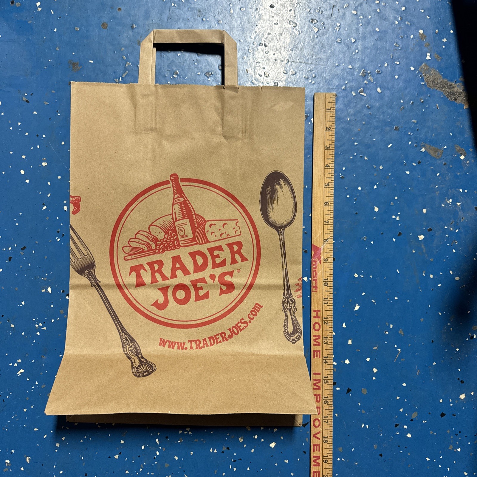 Trader Joe’s Large Paper Shopping Bag OEM Limited Recycle Earth Limited