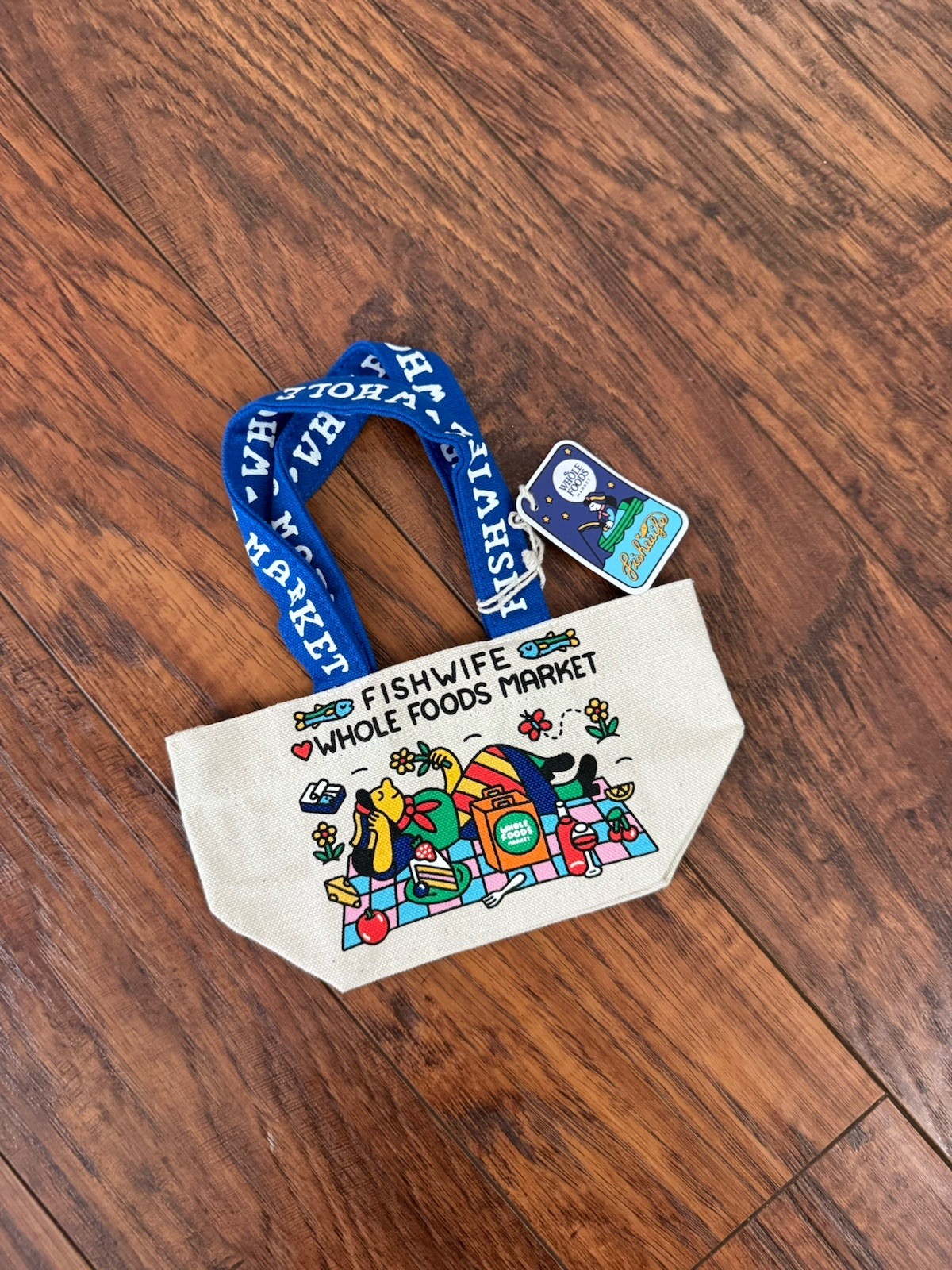 Fishwife x Whole FoodsMicro Farmers Market Tote Bag