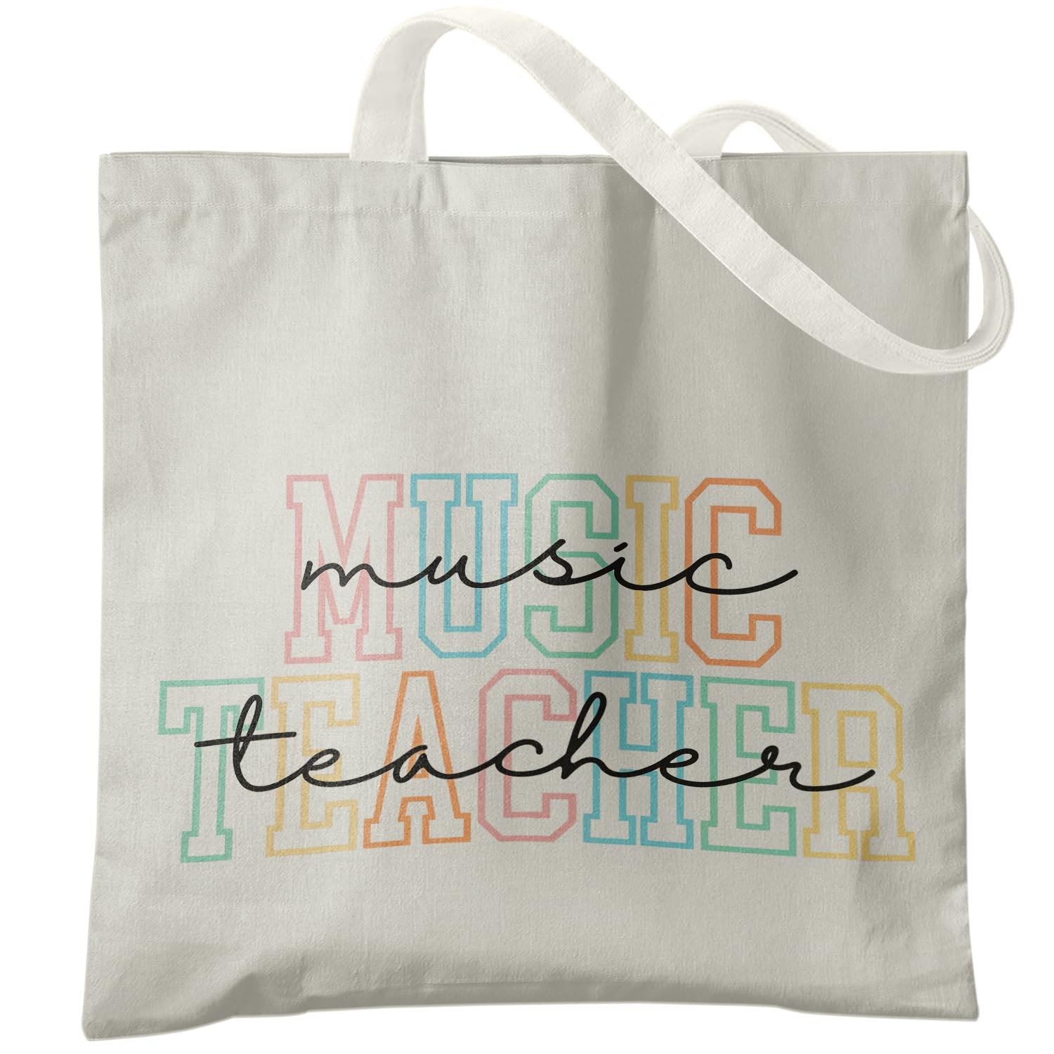 Music Teacher Tote Bag, Music Teacher Gifts for Women Canvas Tote Bag, Gifts …