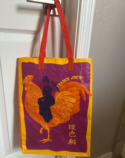RARE Trader Joe’s Orange Chicken Reusable Bag
