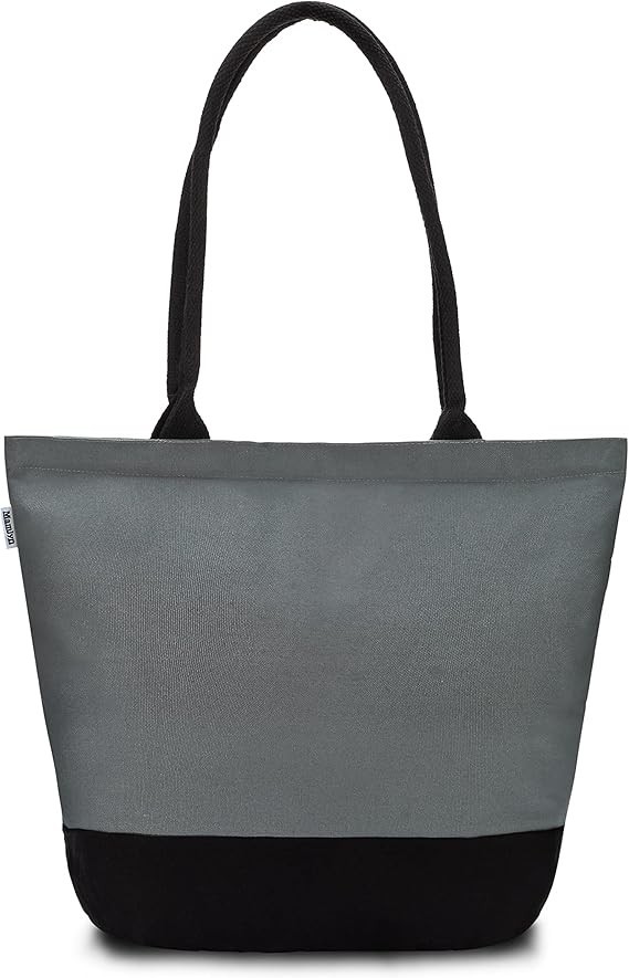 Cotton Canvas Tote Bag with handles Reusable Cloth Shopping Grocery Large Heavy