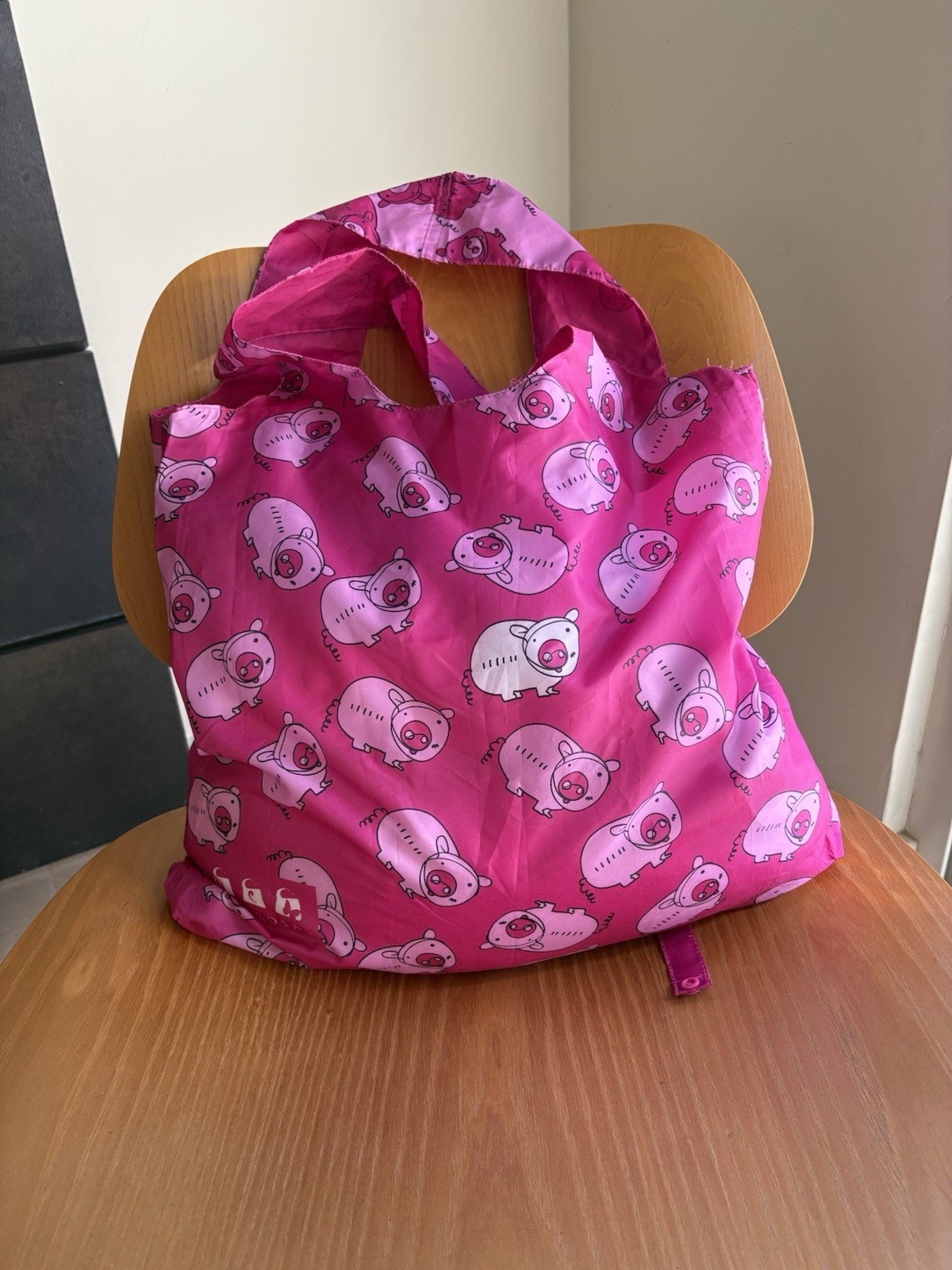 Envirosax NWT Multi-Use Reusable Shopping Bag Kids Size Piggy Graphic, FREE SHIP