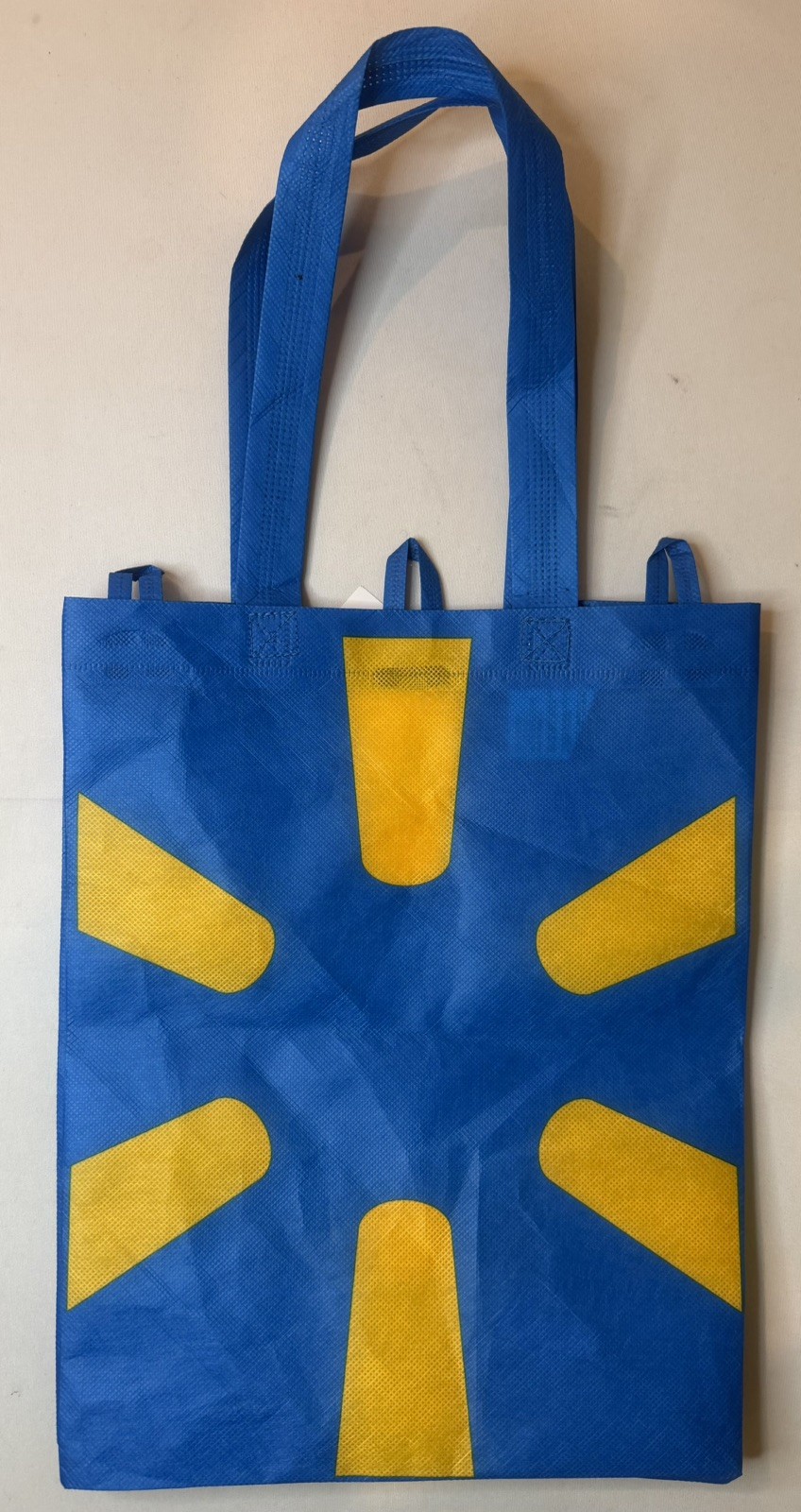 2 Walmart Reusable Shopping Market Bag Shop Tote Market Grocery (1 New – 1 Used)