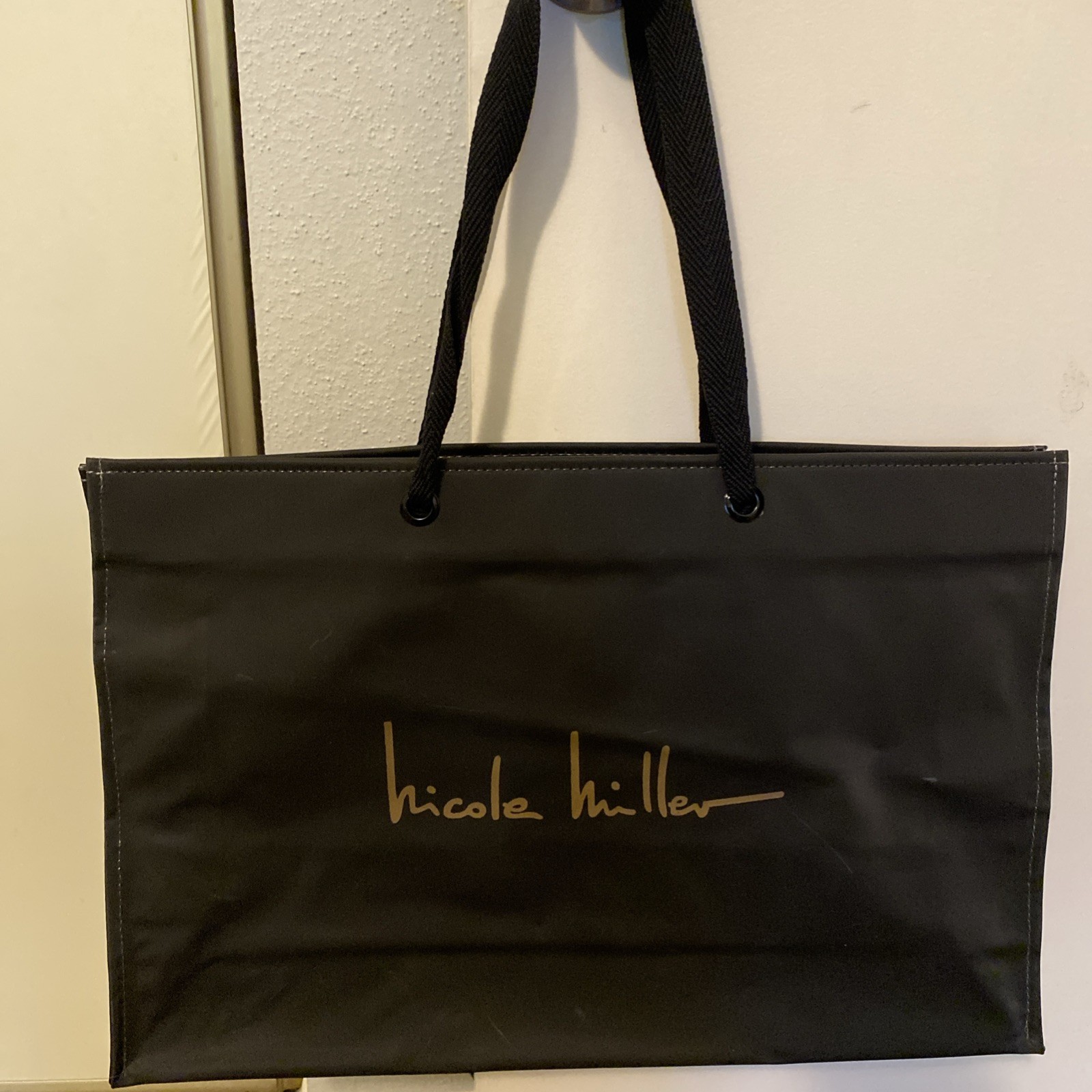 Nicole Miller Big Reusable Shopping Bag & Tote Sturdy Designer Gorgeous
