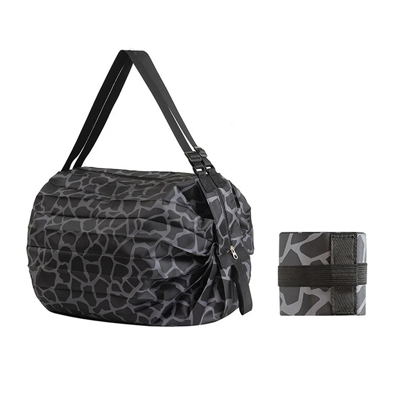 1pc Foldable Camouflage Shopping Bag Large Capacity Travel Tote – NEW