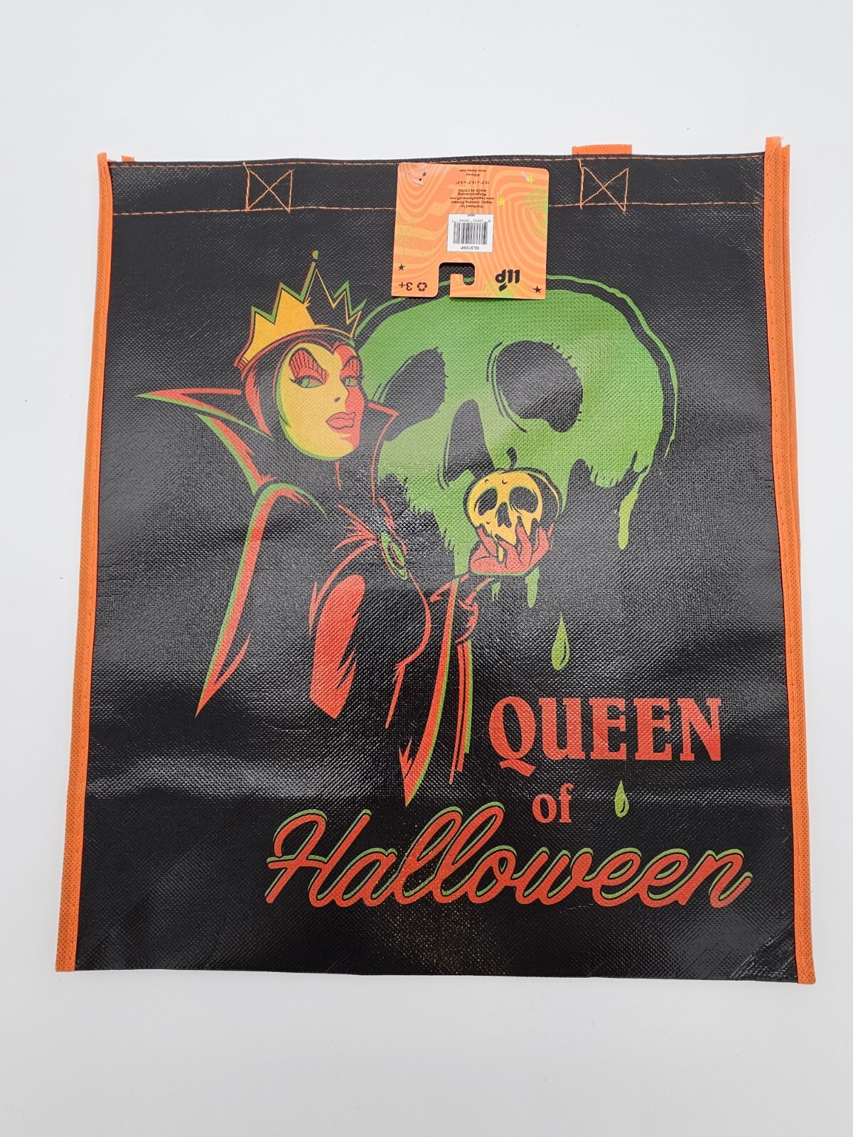NWT Disney Queen Of Halloween Reusable Large Shopping Tote Bag Trick Or Treat