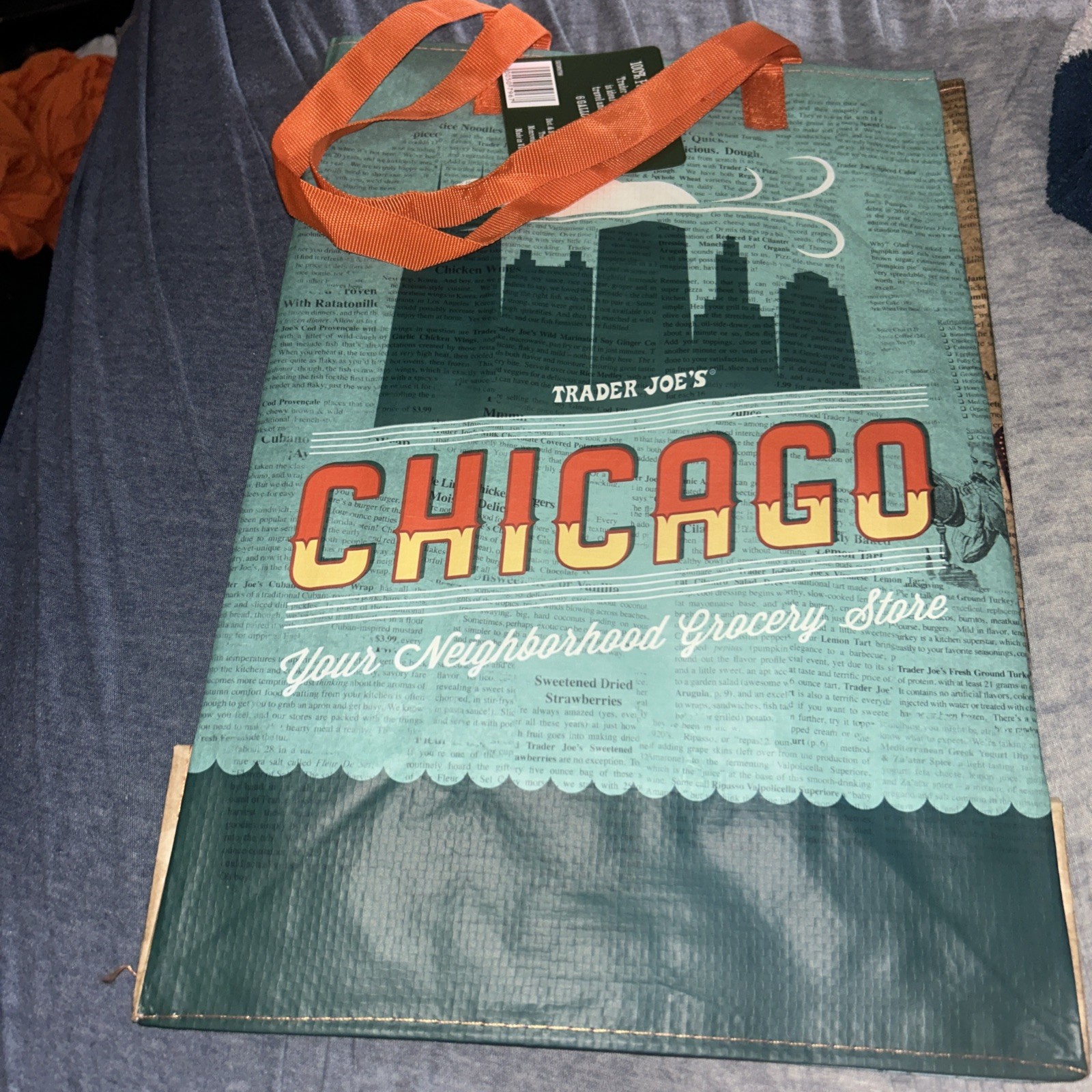 NWT Trader Joe’s Reusable Regional Bag (Chicago, Illinois | IL)