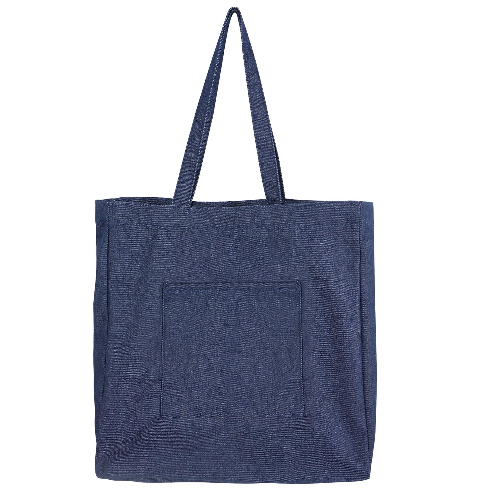 Jokesky Denim Tote Bag, 15.7″ x (No Height Specified), Dark Blue