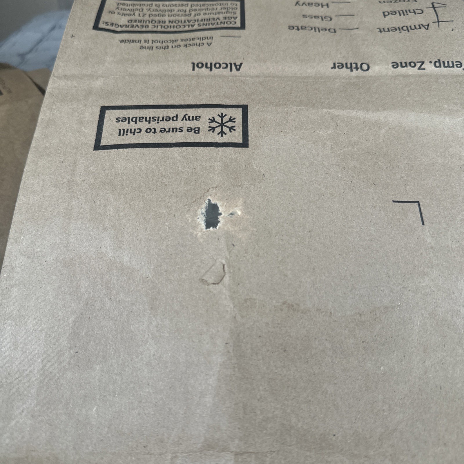 Lot Of 10 Paper Temp Thermal Insulated Foil Lined Bags Whole Foods Amazon