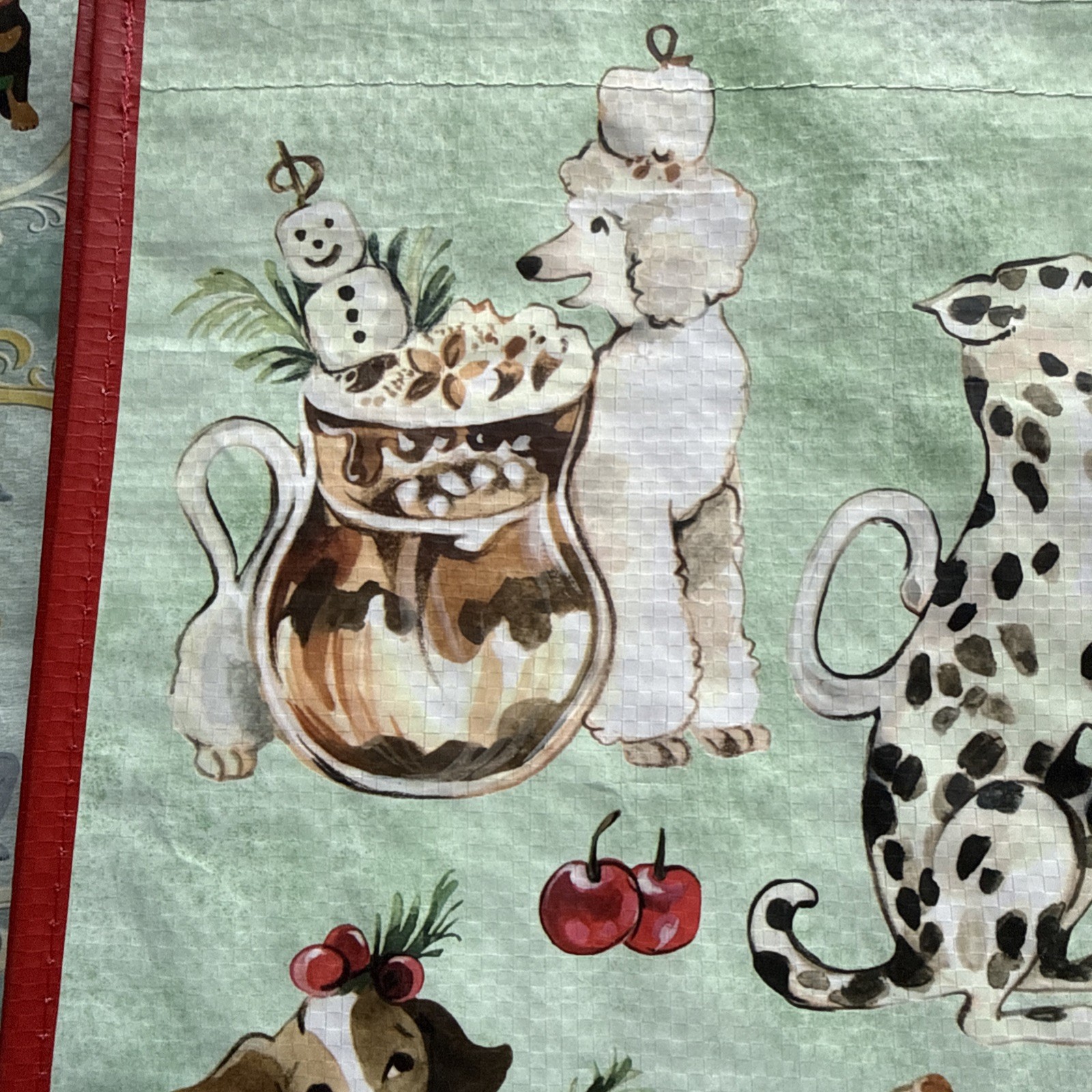 Marshalls – Lot Of 3 Cute Dog Bags – Reusable Totes