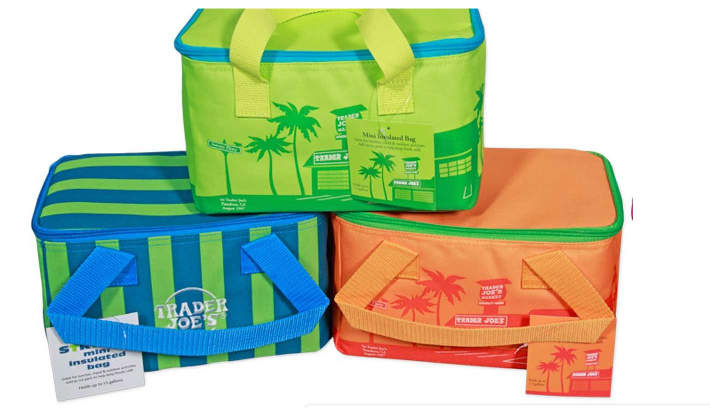 Random Color (1) Trader Joe’s 2026 Mini Insulated Tote Bag — Free Shipping 🌴