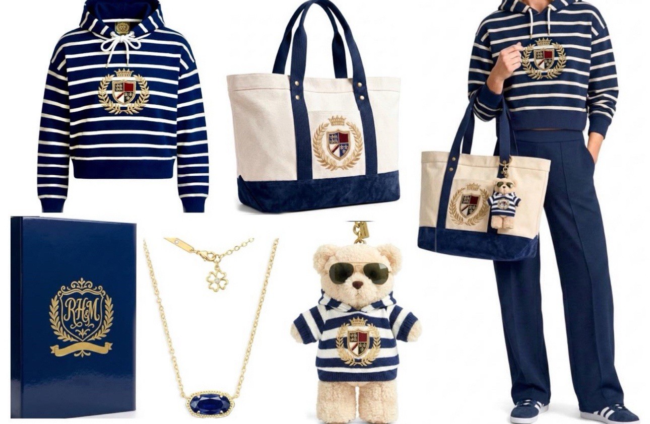 4pcs Set Canvas Tote Bag+Meduim Cotton Hoodie +hoodie For Bag Charm +Necklace