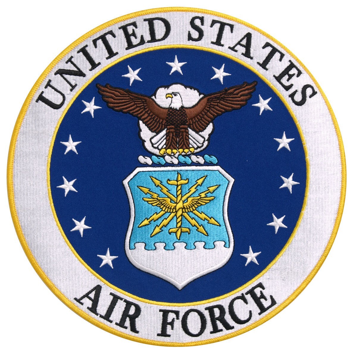 2 United States Air Force Tote Bag Reusable Wash Shopping Grocery USAF Book