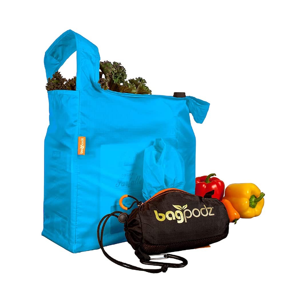 Sturdy Reusable Grocery Bags Foldable and Washable – Made From RipStop Nylon …