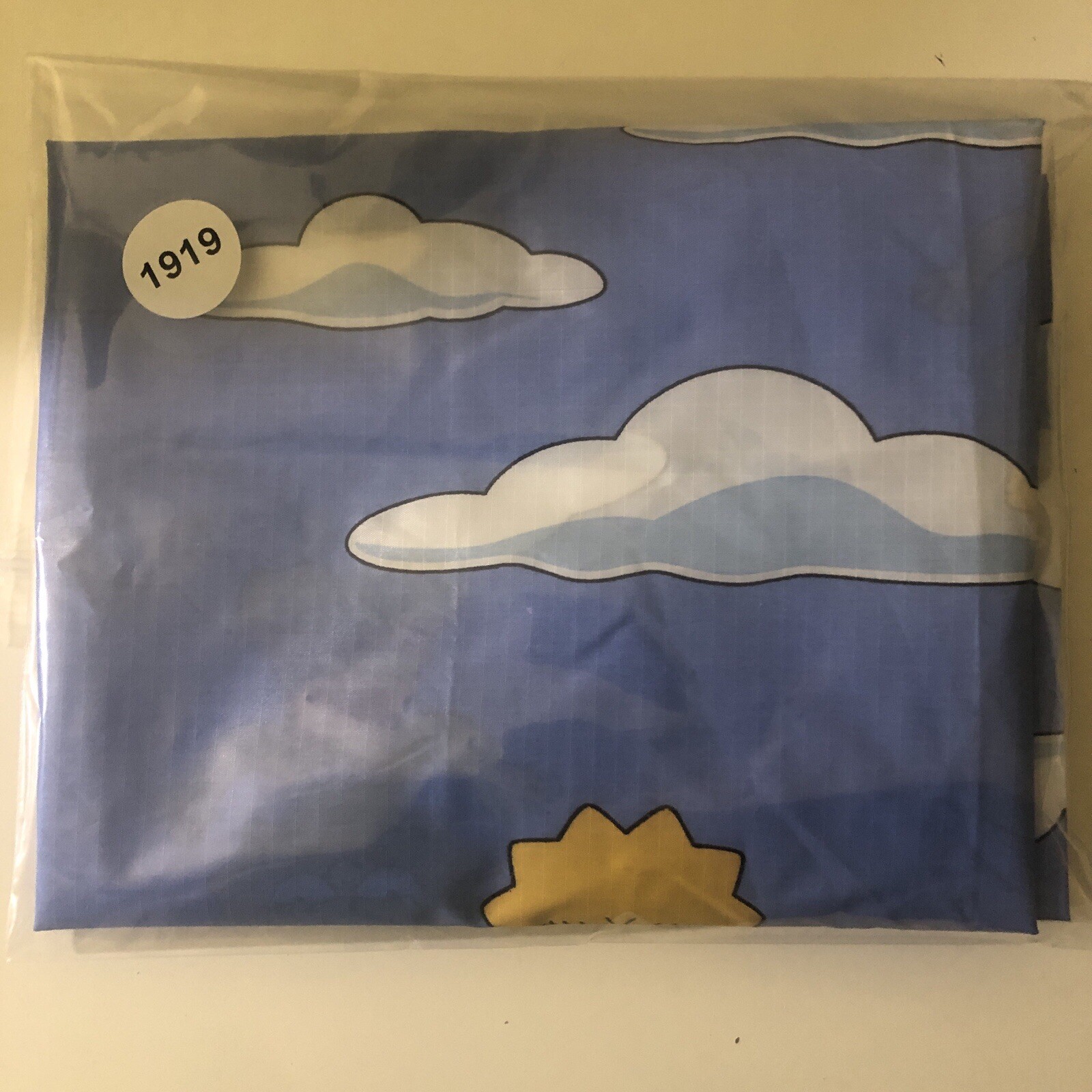 BAGGU The Simpsons LISA SIMPSON Standard Nylon Reuseable Bag Meditation NO POUCH
