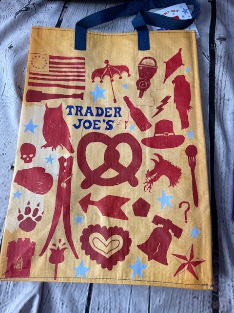 Lot of Trader Joe’s Bag Bundle 4 TOTAL Canvas Cheese Comfort Foods Philadelphia