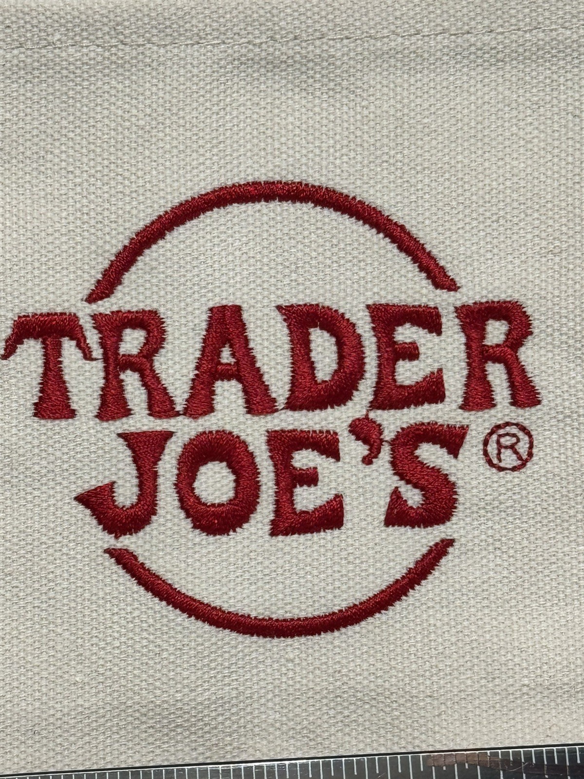 Trader Joe’s – Mini Canvas Tote Bag – Yellow – Holiday 2025 – Limited Edition