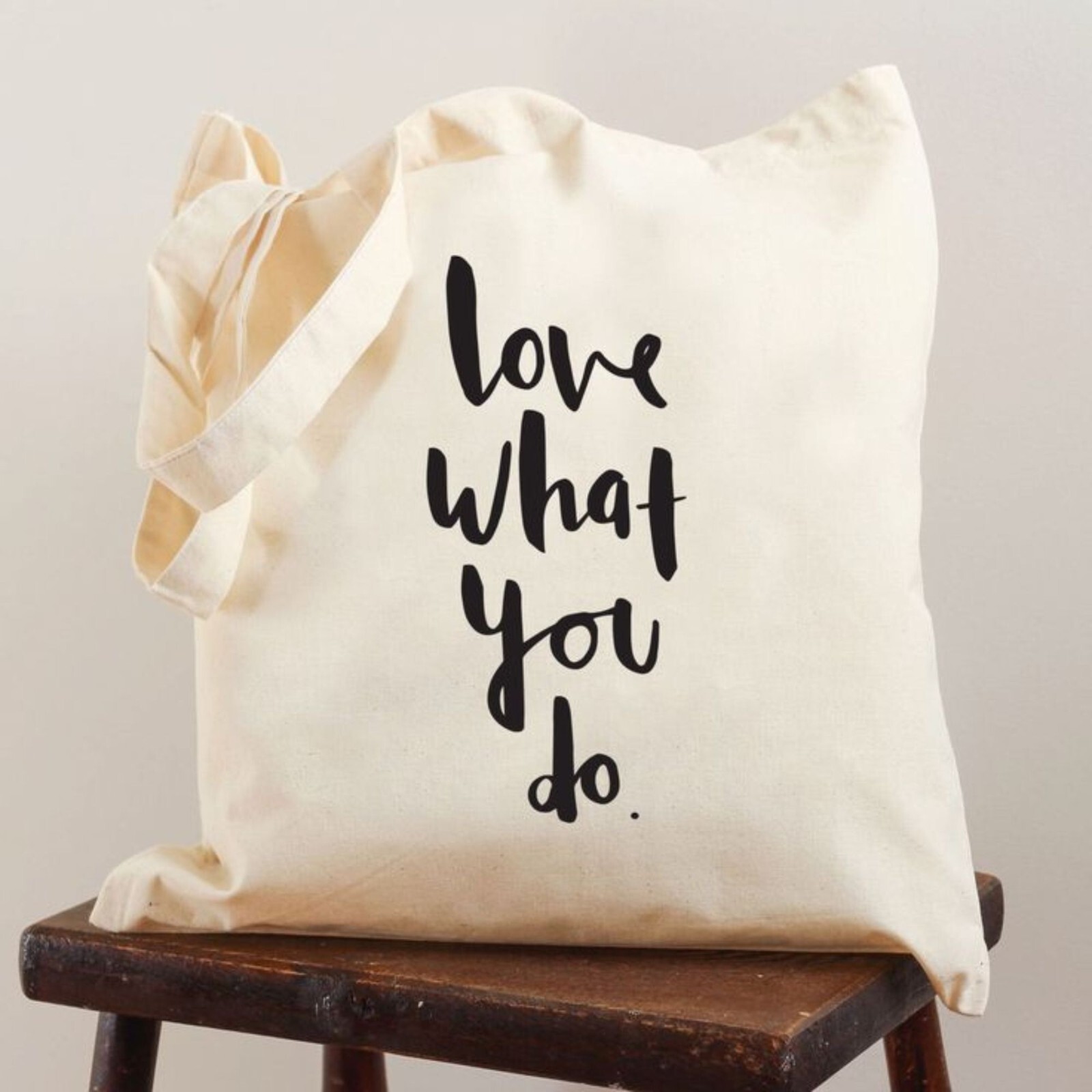 Customizable Handmade Cotton Tote Bag: Durable, Spacious, Eco-Friendly