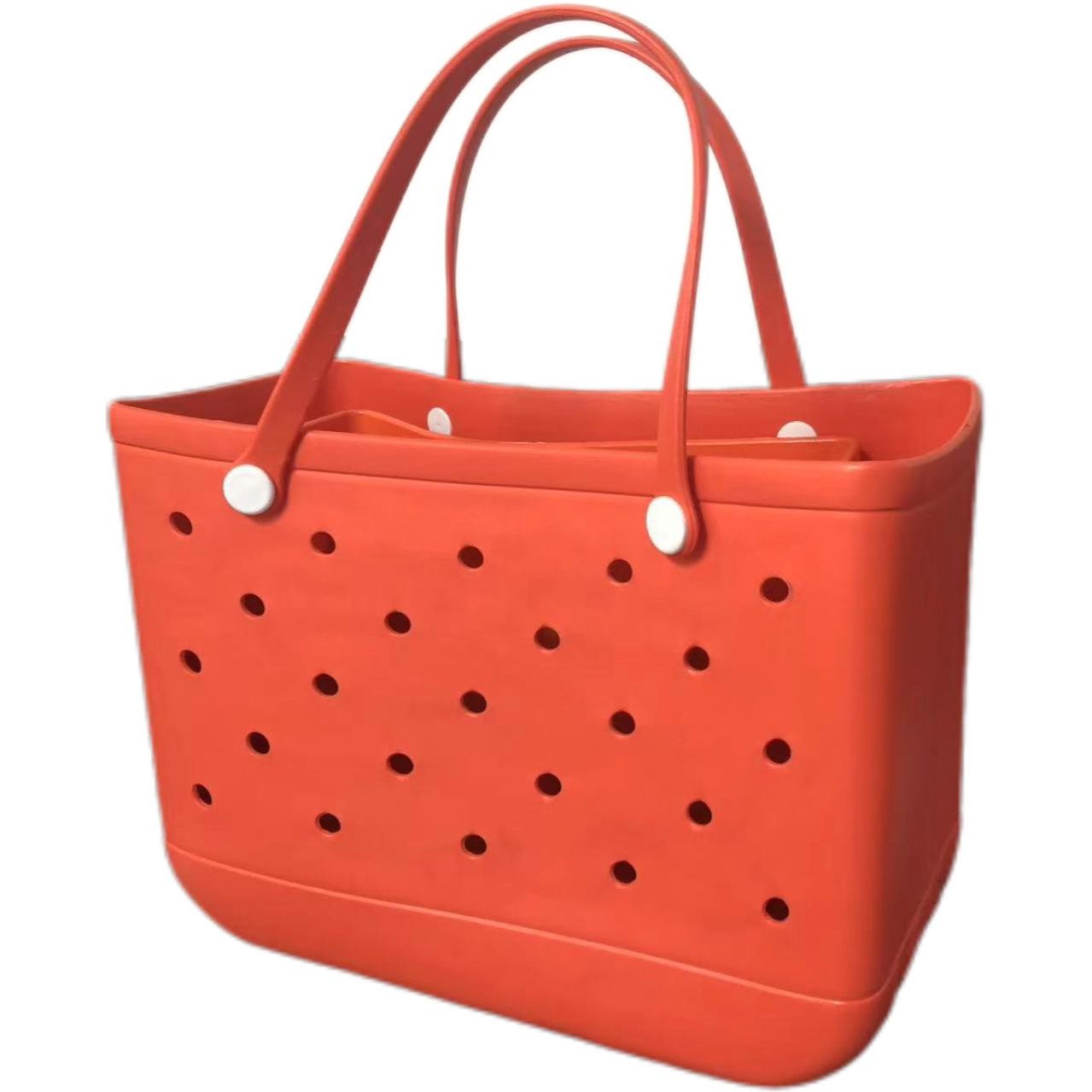 Cave Kids Beach Bag, Printed Outdoor Basket & EVA Storage Handbag for Children