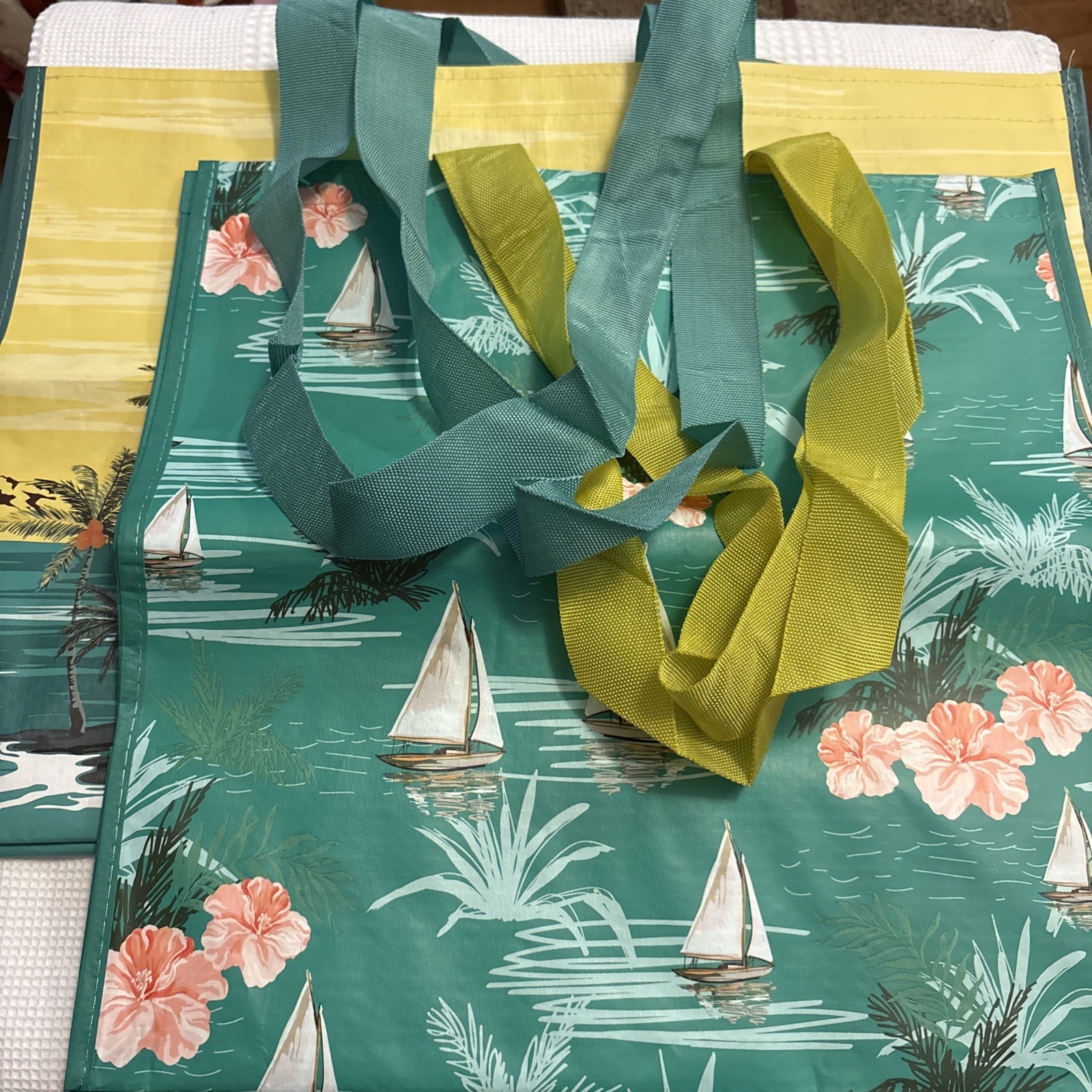 2PK HAWAII Costco Keep Cool Reusable Shopping Bag Retired ✨Limited Edition✨VHF