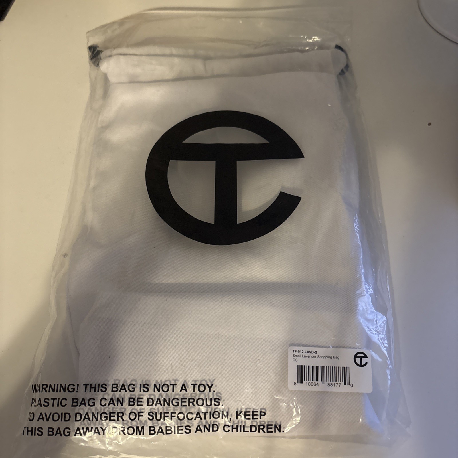 Telfar Small Lavender Shopping Bag (TF-012-LAVD-S)
