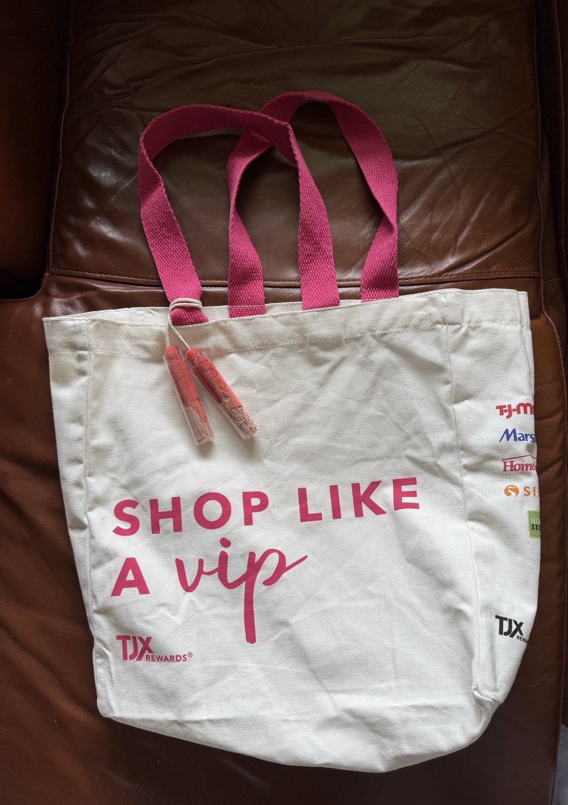 TJX (TJ Maxx, Marshalls, …) Rewards Member Mornings Reusable Cotton Canvas Bag