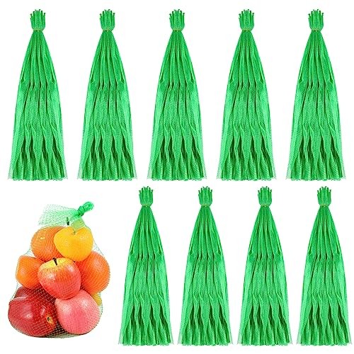 Pcs Mesh Bags for Vegetables Mesh Produce Bags Reusable 20 Inch 1000 Green