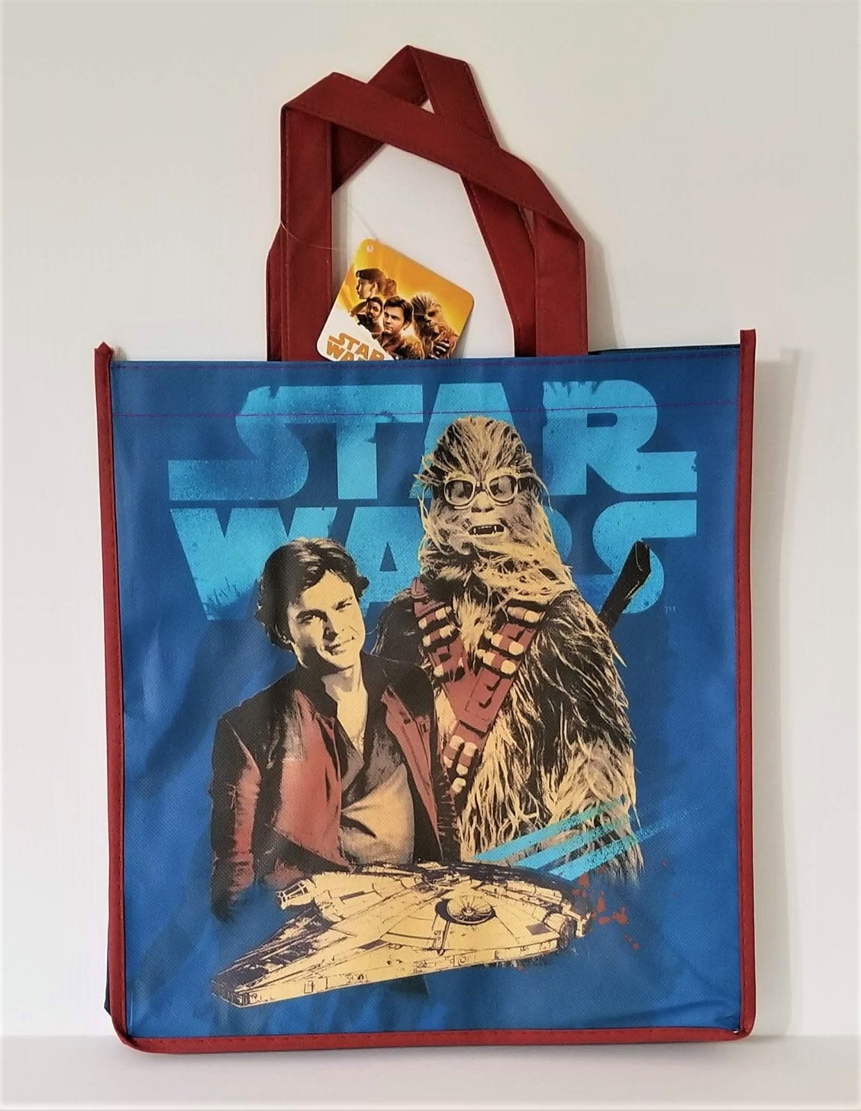 Star Wars Han Solo Movie Reusable Tote Bag Halloween Shopping Grocery Gift