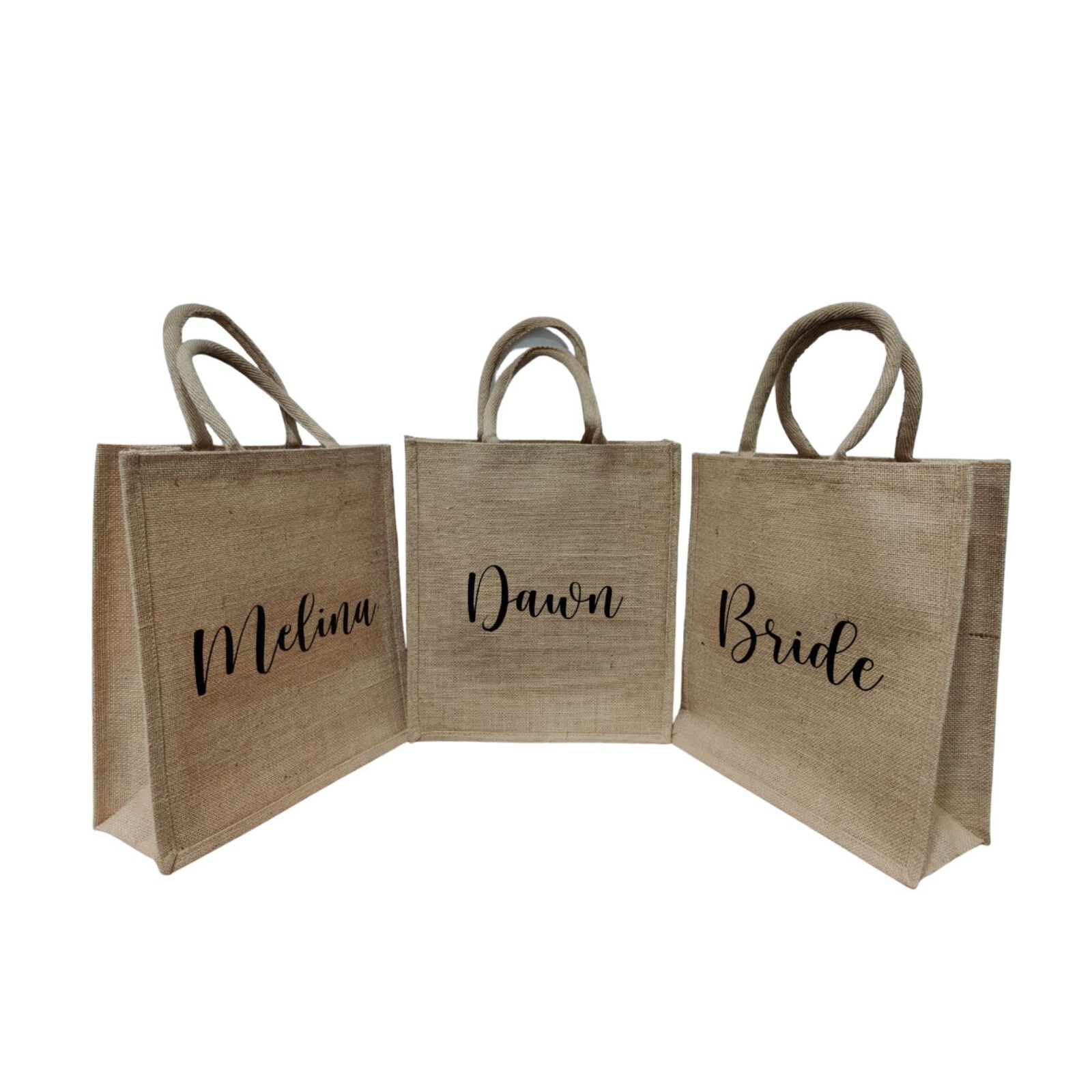 Sustainable Style Statement Spacious Jute Tote Bag Indian Jute Shopping Bag