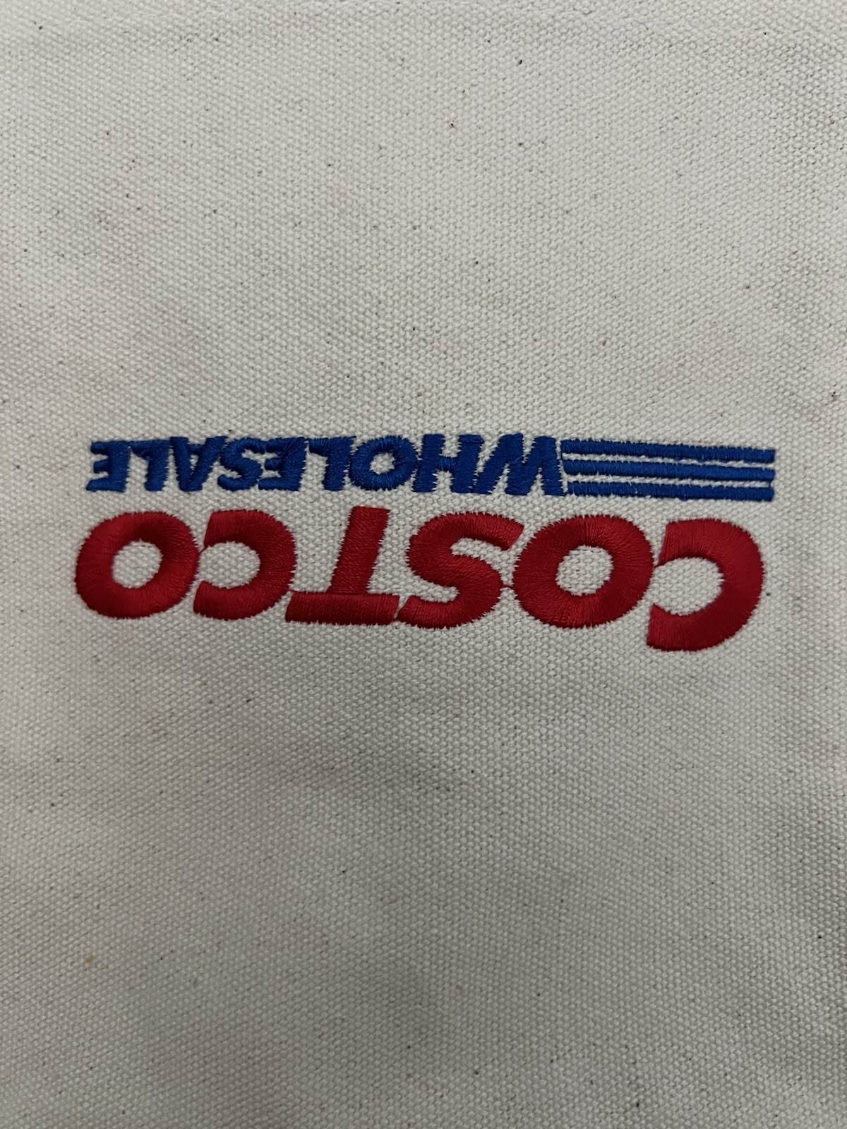 Rare Misprint Error Costco Tote China Exclusive Blue And Red . Trader Joes Tote