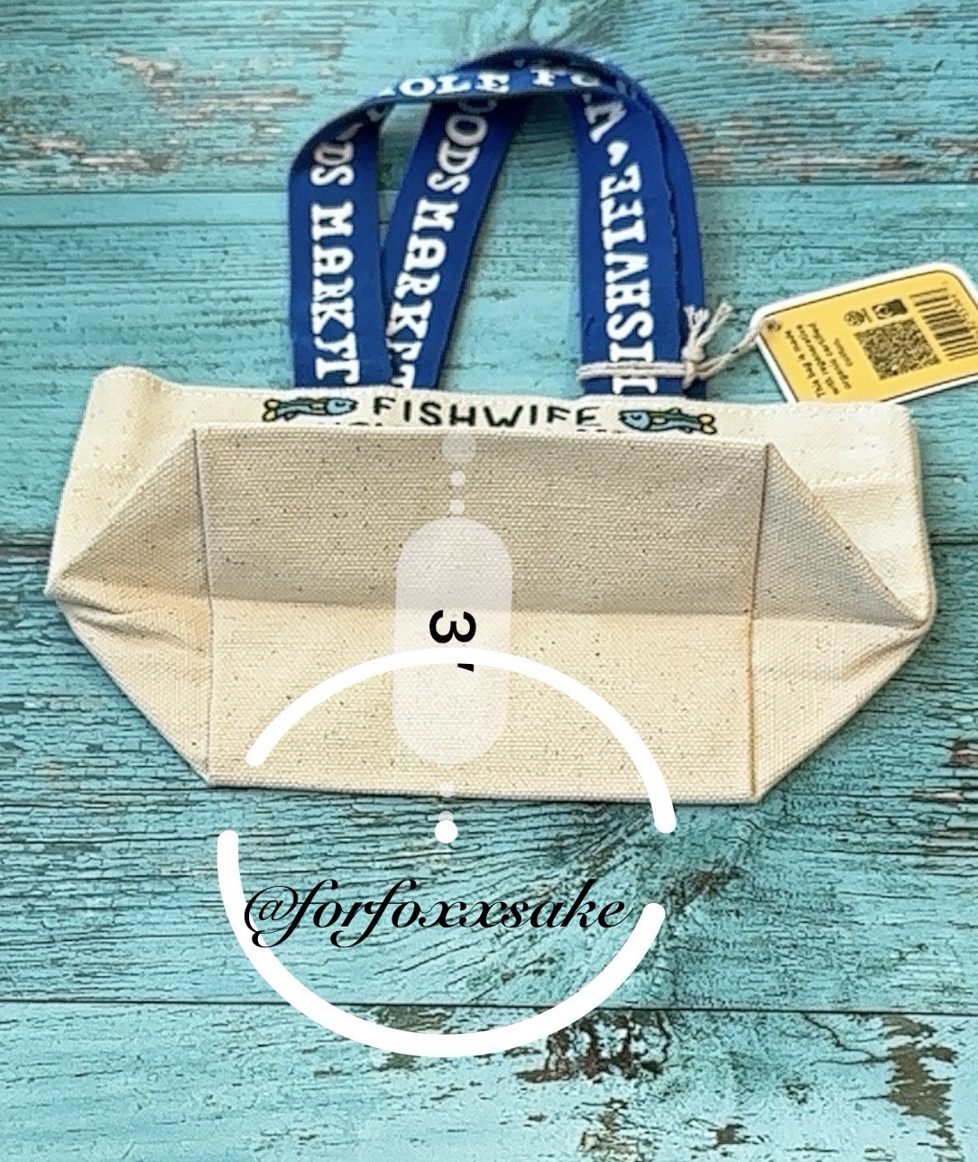 NWT Fishwife x Whole Foods Micro Tote Limited Edition