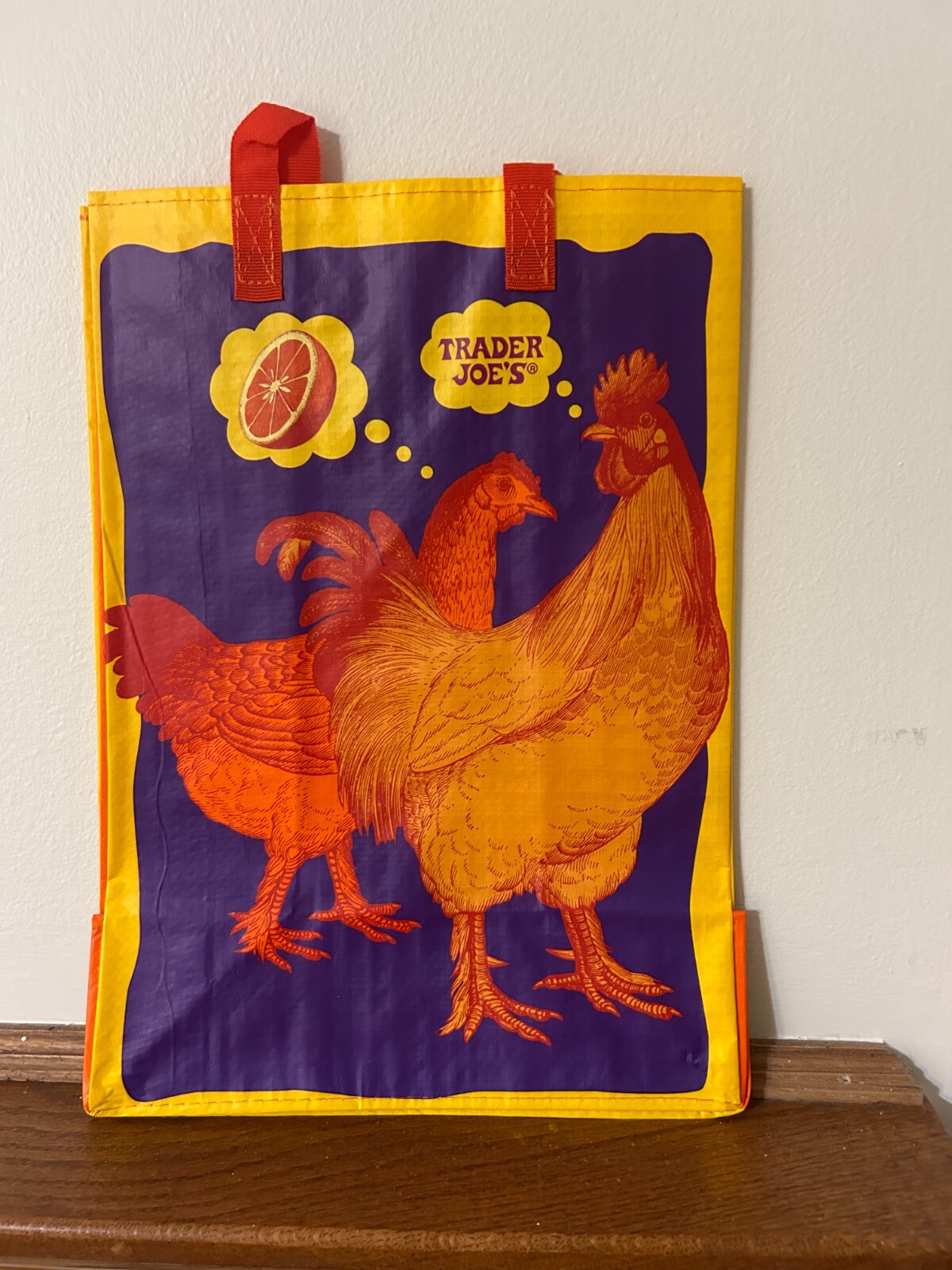 Trader Joe’s Mandarin Orange Chicken Bag. Has Tags, Never Folded!RARE!