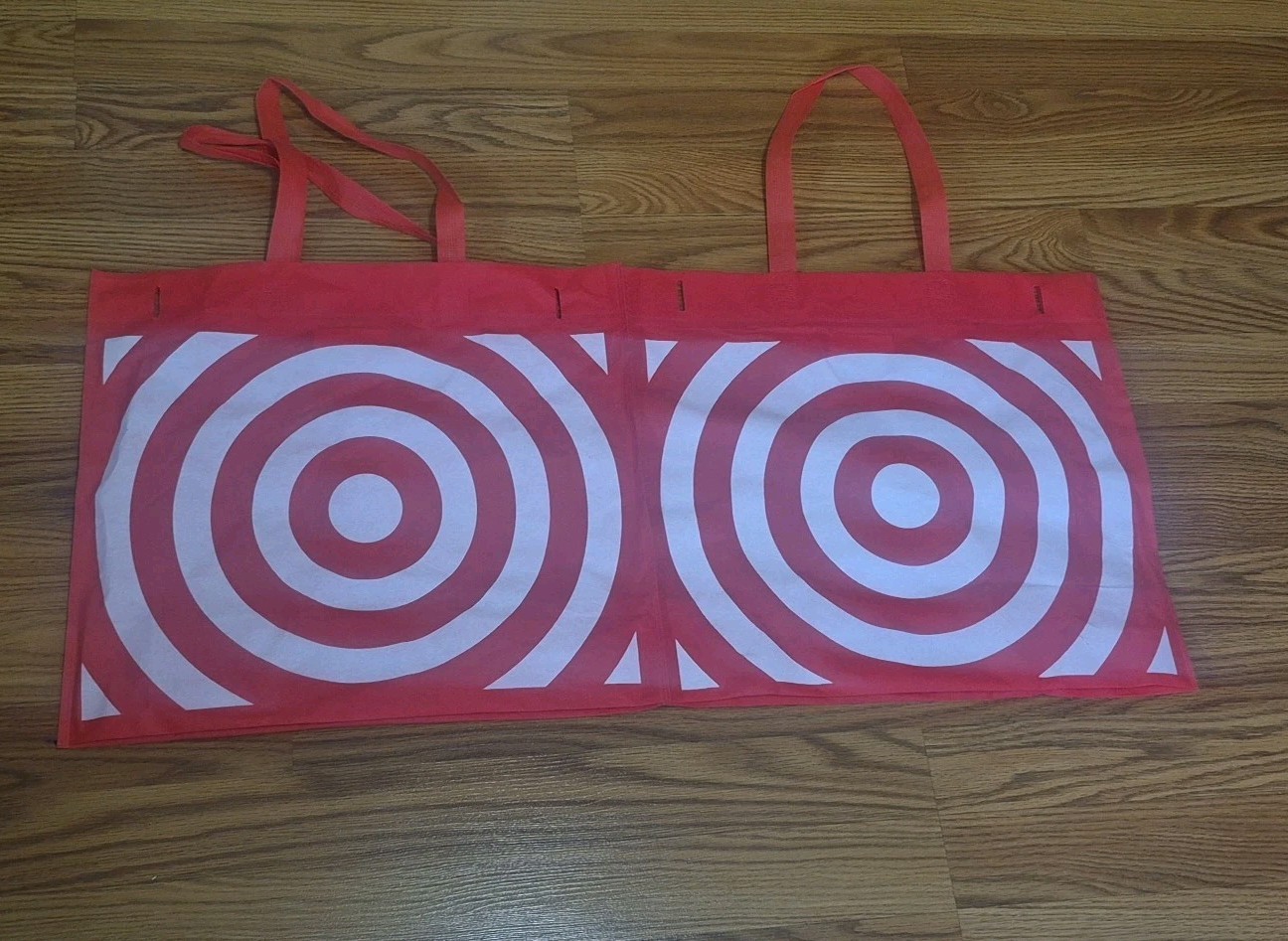 Reusable Grocery Bag Red/White Target New York Packaging – Two Bags