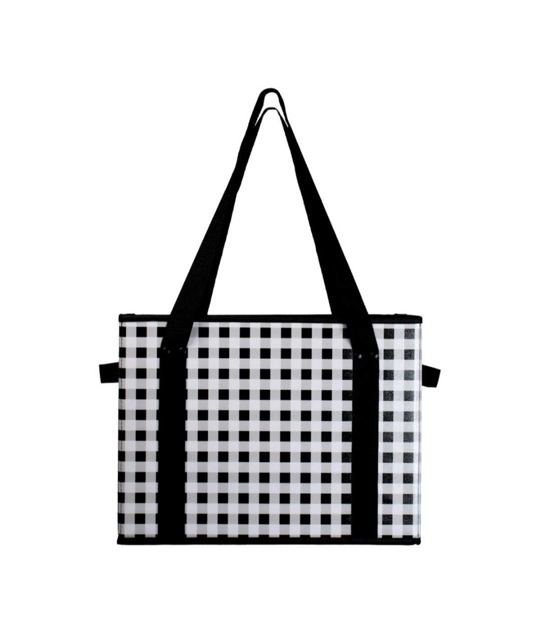 True Living Collapsible Box Tote Reusable Folds Flat NEW
