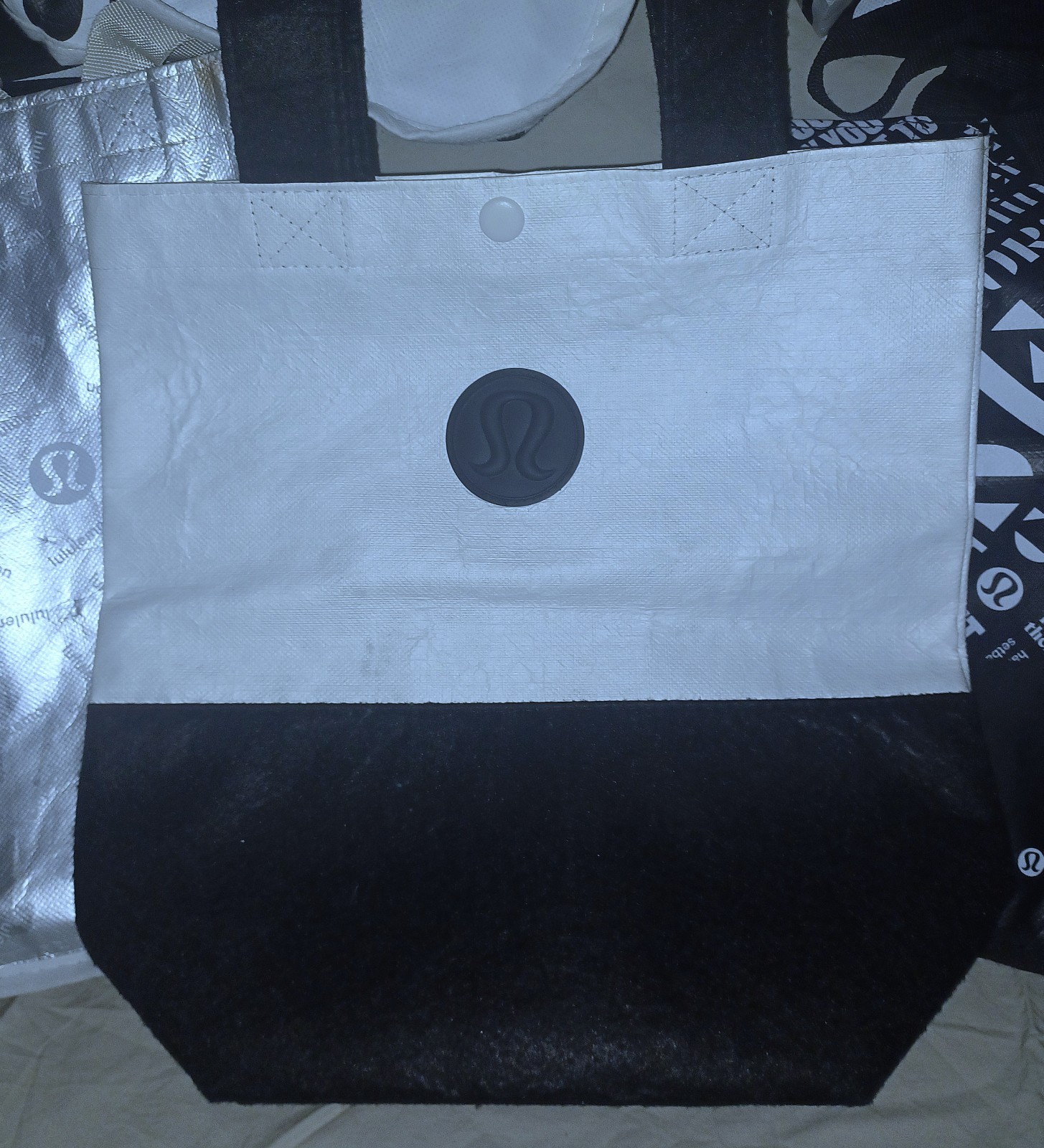 Lululemon Bag Lot of 19 Reusable Tote Small/Large Eco Friendly Sustainable Rare