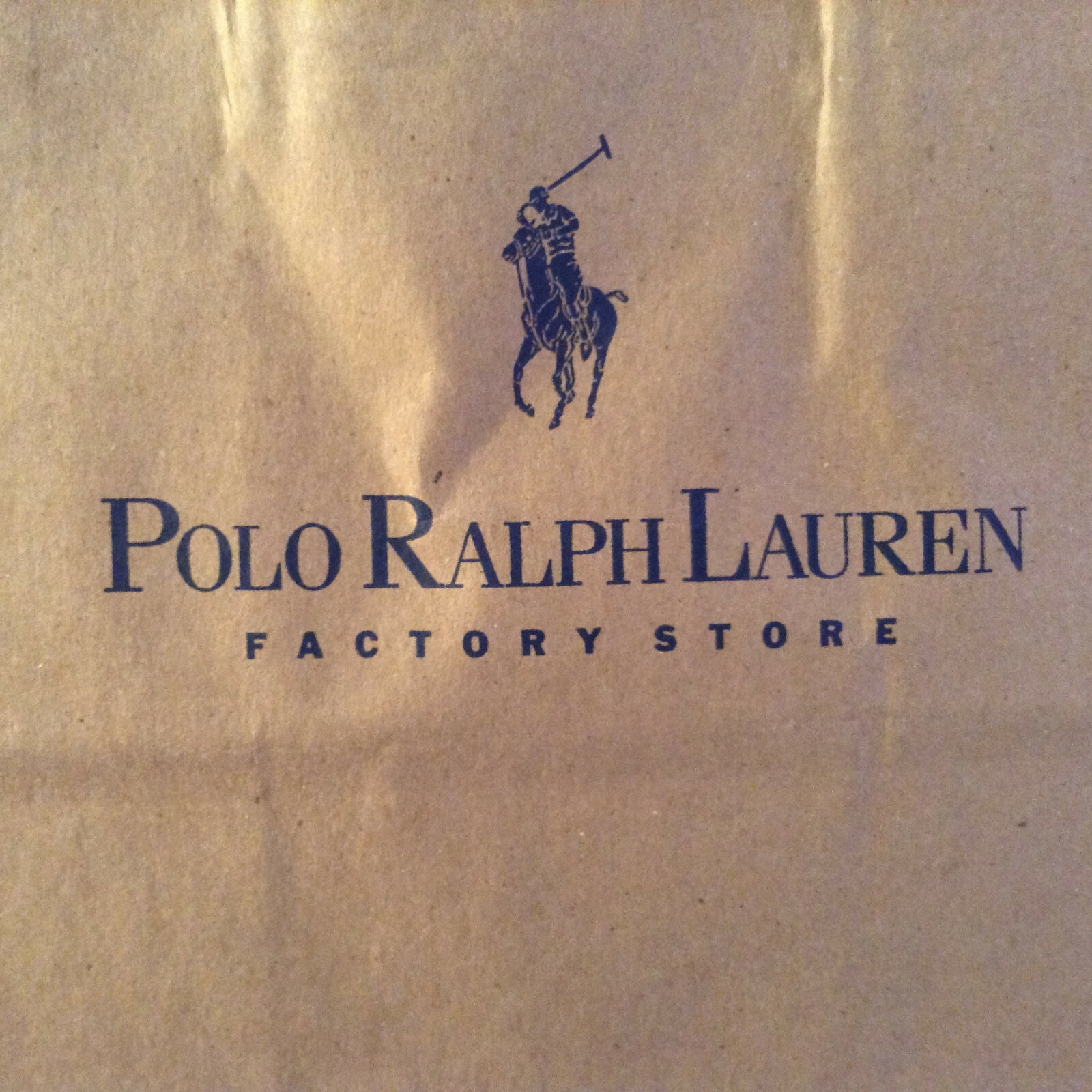 NEW POLO RALPH LAUREN paper shopping LOGO bag GIFT TOTE 8″ x 10″