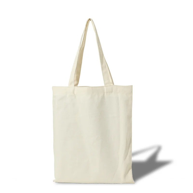 2/3/5PCS Reusable Canvas Tote Bag 34x40cm Storage Shopping Grocery Pouch