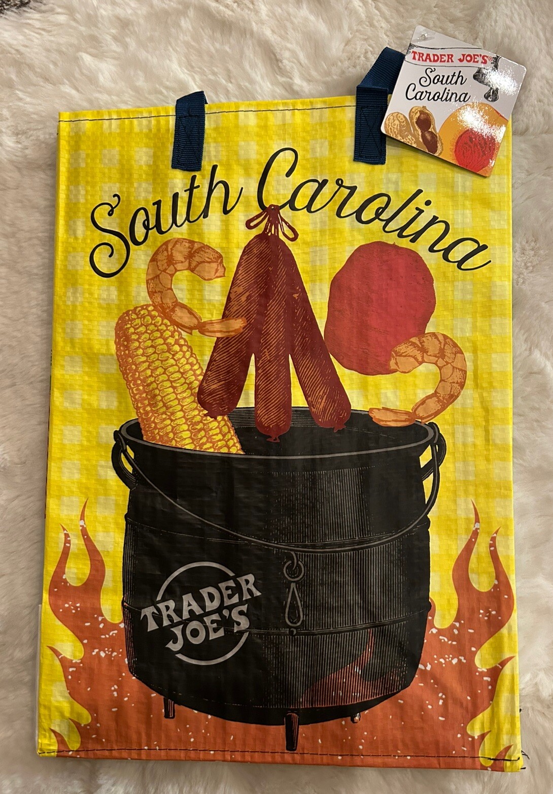 Trader Joe’s Mystery State Reusable Shopping Bag – South Carolina (New with Tag)