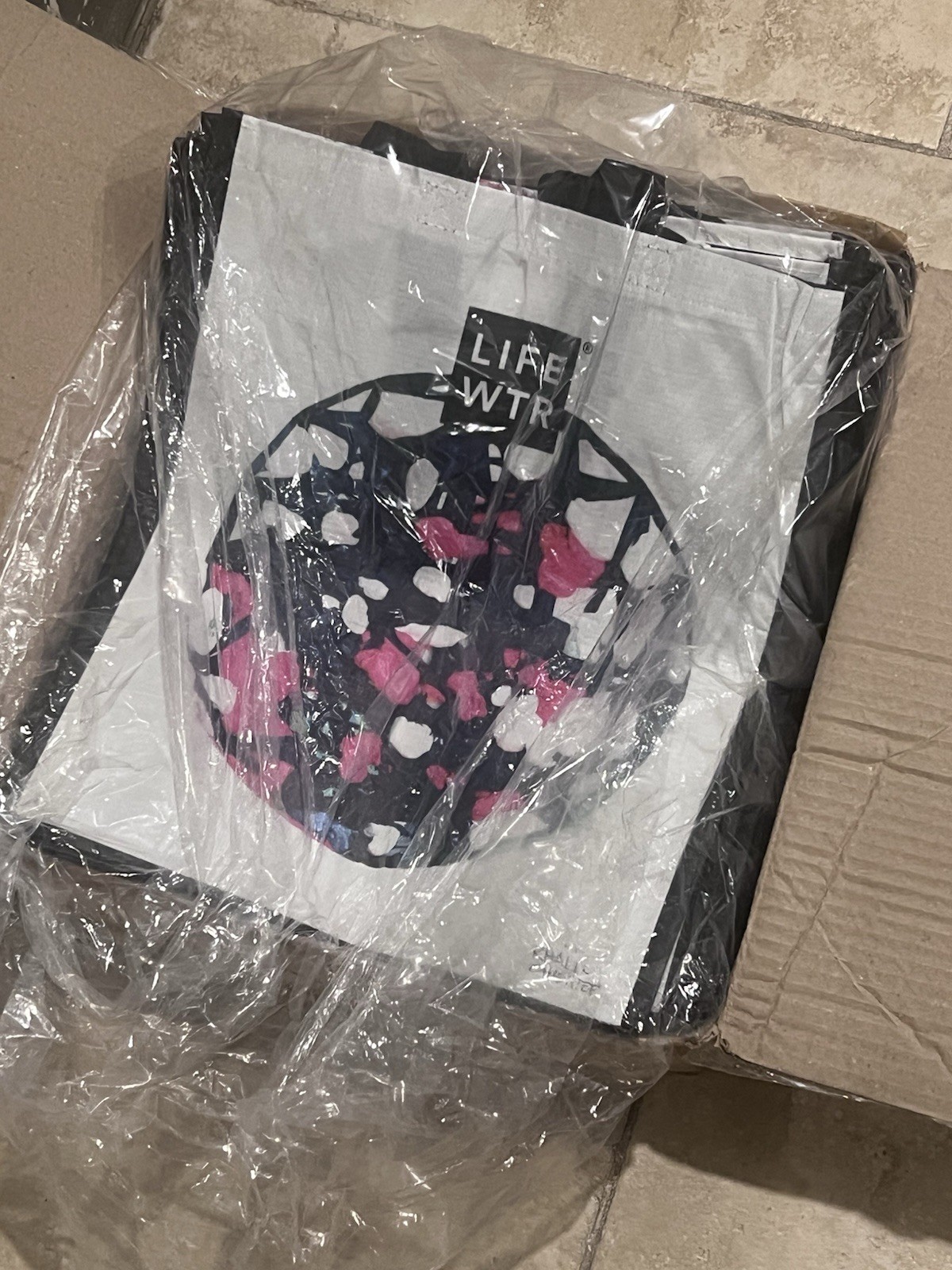 Mix NEW Lot of 10 LIFE WTR Reusable Tote Shopping Bags MED 16×13.5 WTD PROOF BAG