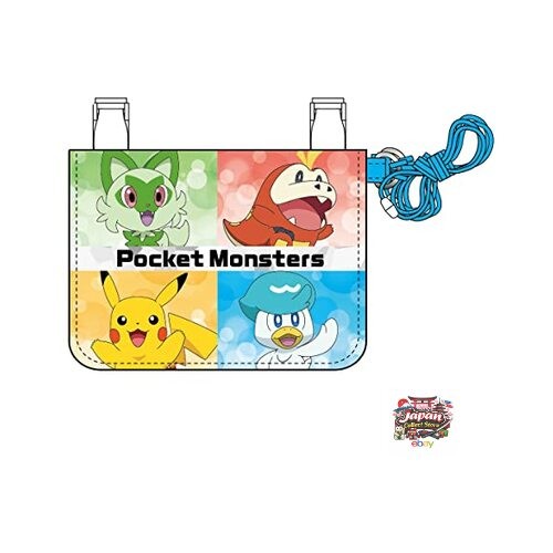 Sun Art Pokémon Mini Wallet with Neck Cord Blue [PM 3932 BLE]