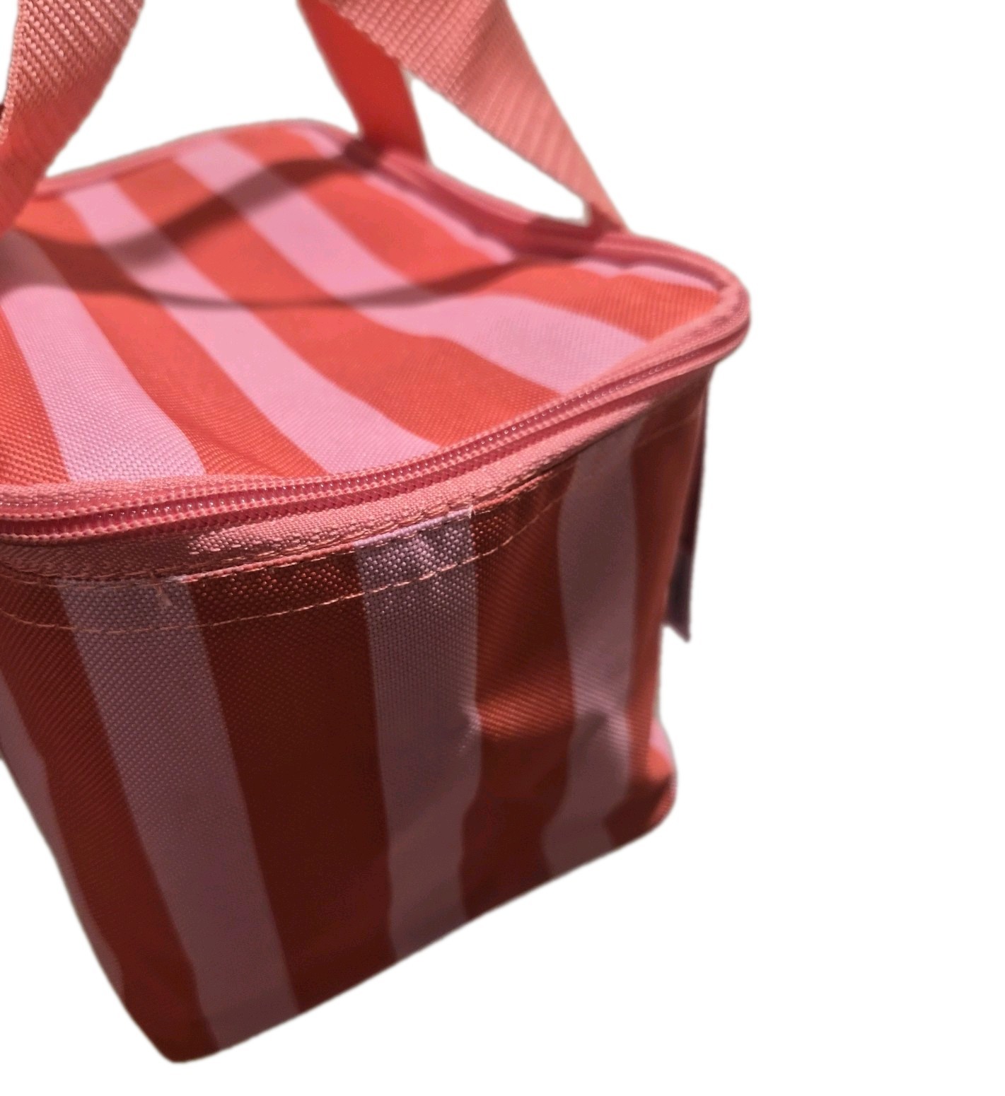 FREE SHIPPING]Trader Joe’s Mini Insulated Bag,SET OF 3:Pink Stripe, Violet, Blue