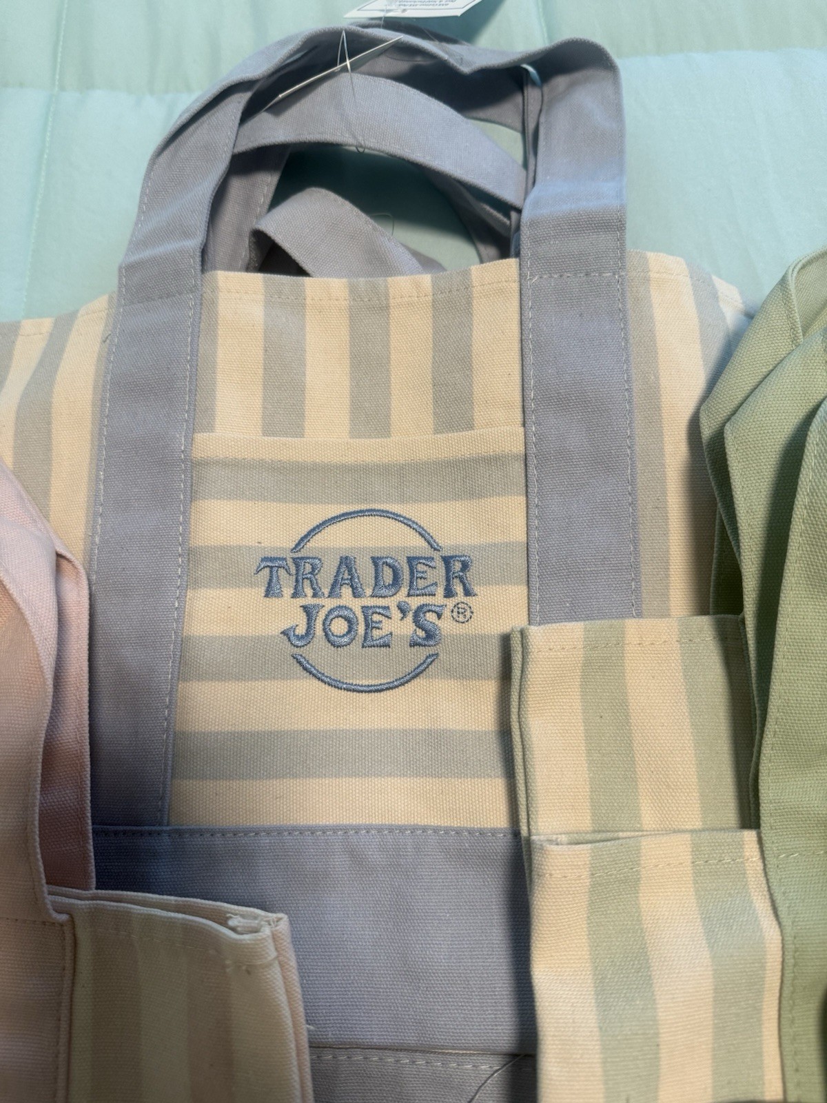 Lot of Trader Joe’s Totes. 3 Sets Total 12