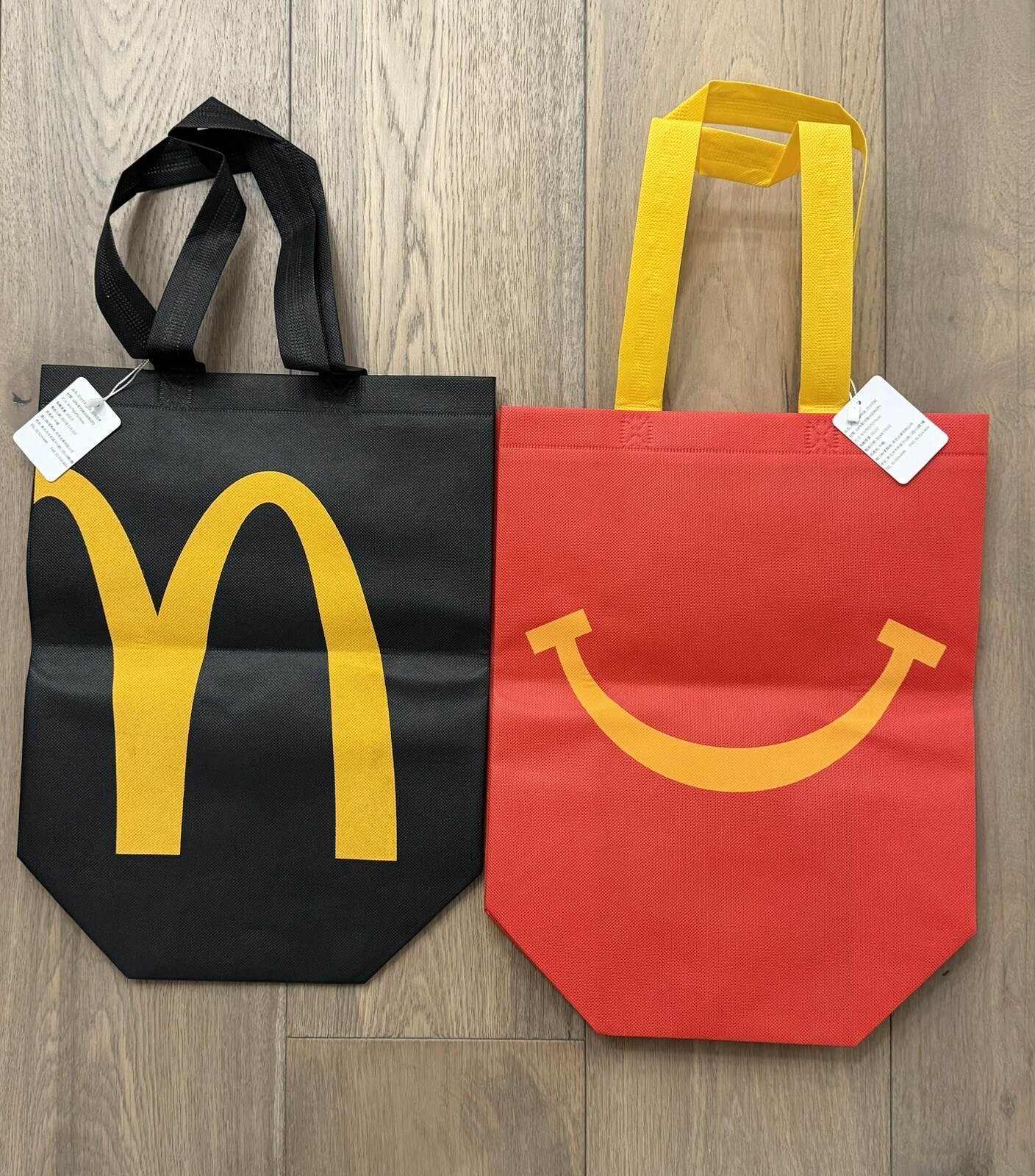 Set Of 2 McDonald’s Reusable Tote Bags from Taiwan