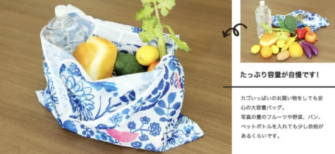 Eco Reusable Bag Tote – Vegetables, Foods, Grocery For Shopping Storage Kawaii