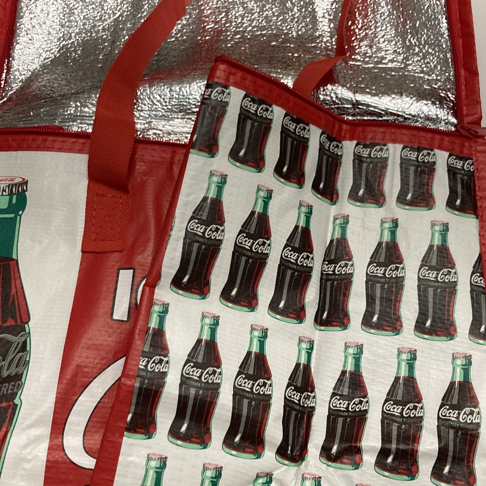 Coca-Cola Sold Here Cold Bag Tesco Classic Cool 2023 Coke Red Insulated Zip New