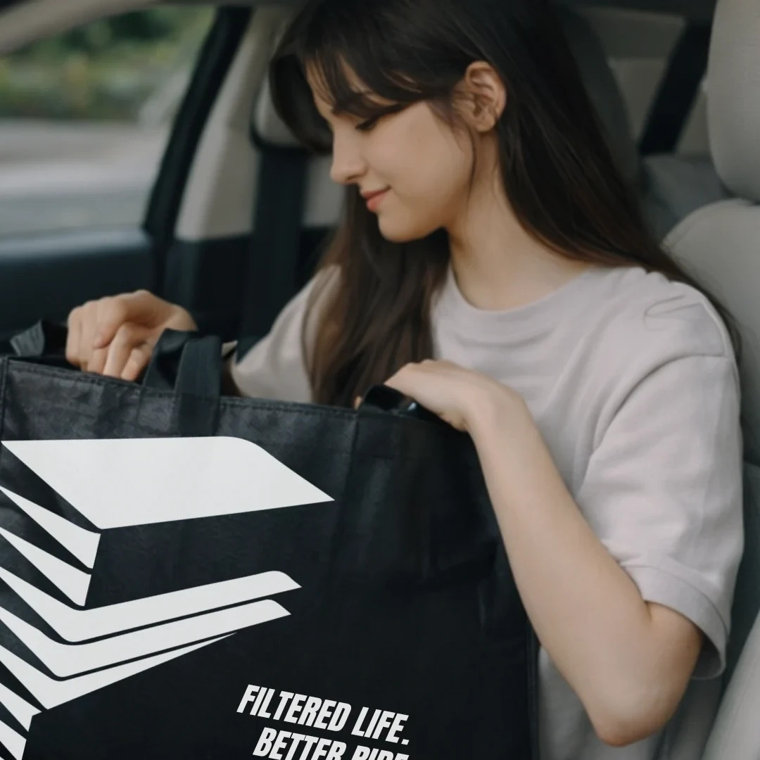 FreshenOPT Canada City Edition Reusable Shopping Bag | Eco Tote Bag
