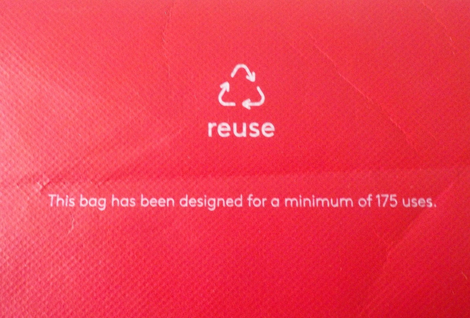 Xfinity Reusable Nylon Logo Tote Bag in Red/Size 12” x 10” x 4.5”