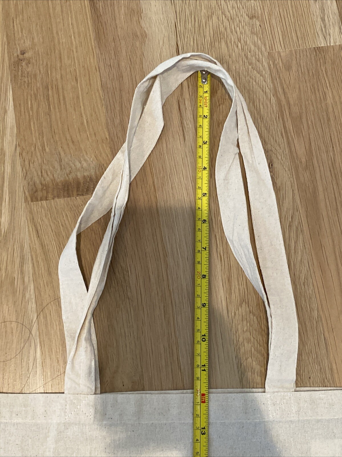 Guittard Chocolate Double Handle Canvas Ivory Tote Bag
