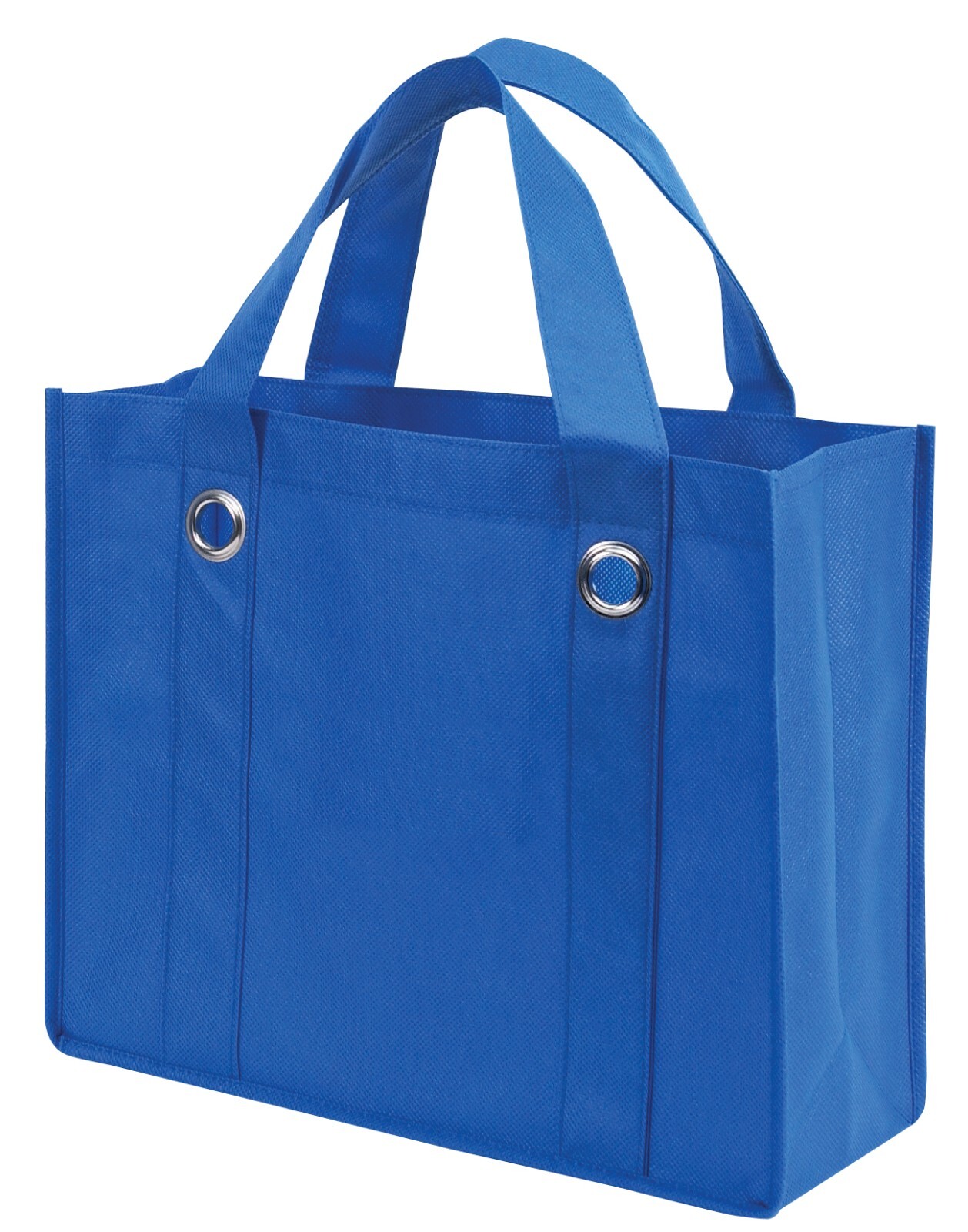 Reusable Zippered Grocery Bag Non-Woven Eco Friendly Shopping Gift Tote 13x11x5