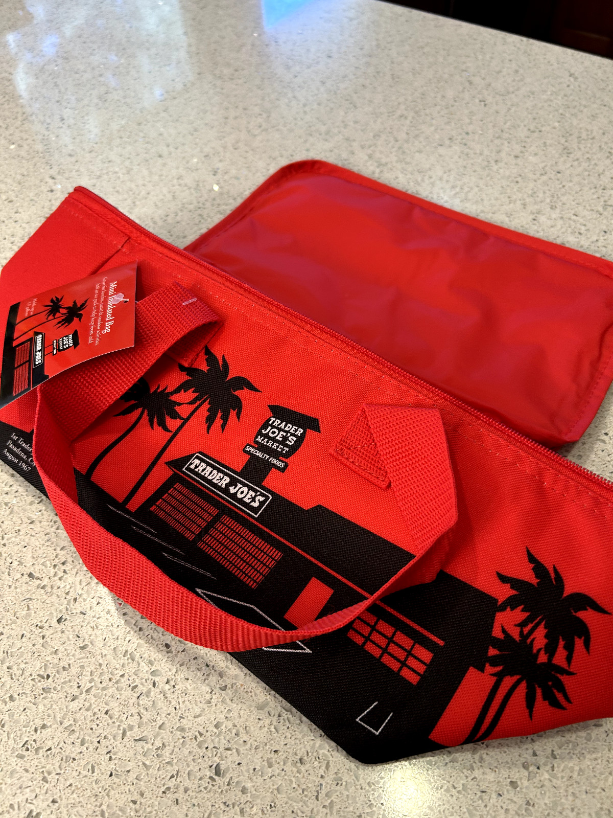 NEW! And CLASSIC! Trader Joes Mini Insulated Bag! Limited Edition!